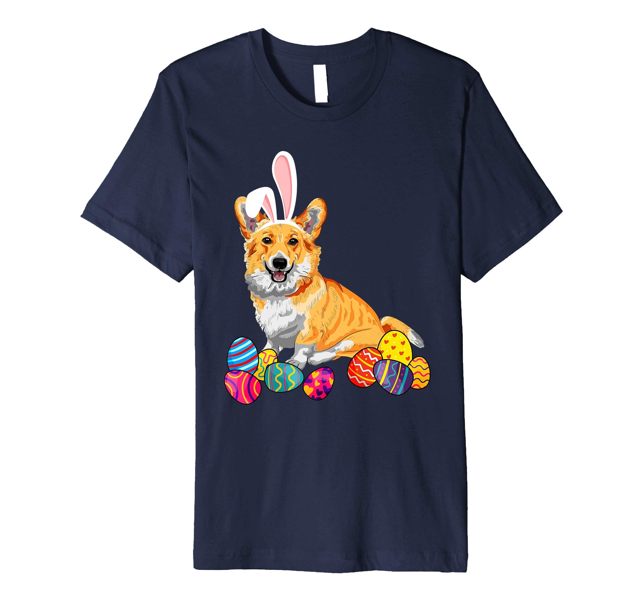 Corgi Bunny Ear With Egg Easter Easter Day Shirt
