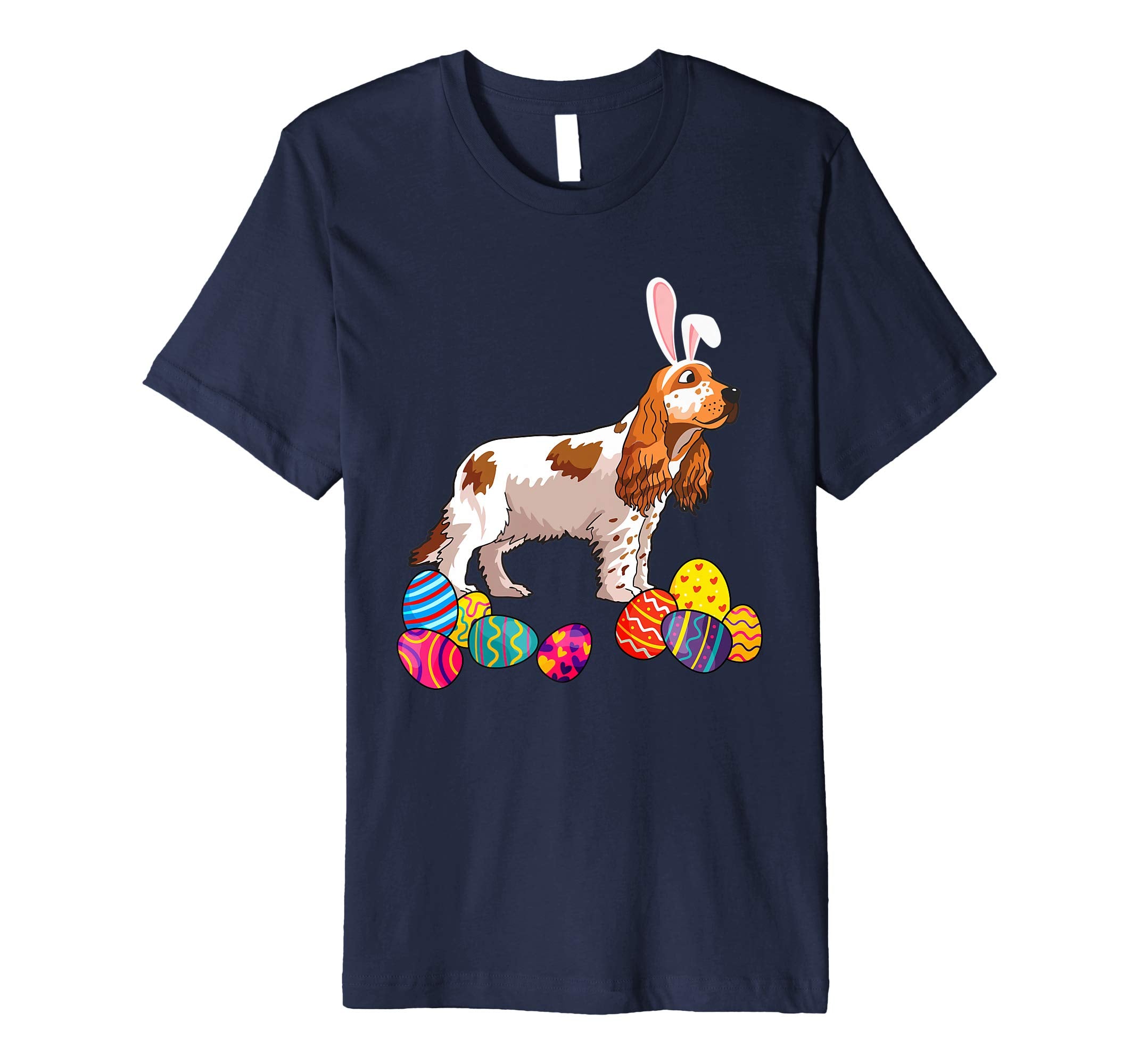 Cocker Spaniel Bunny Ear With Egg Easter Easter Day Shirt