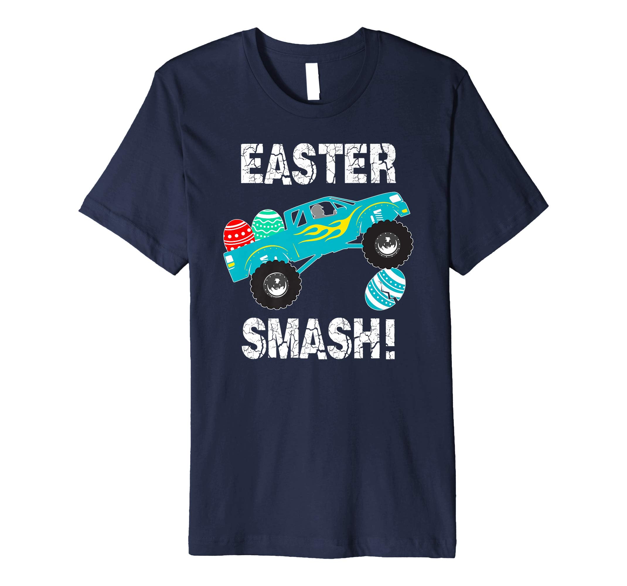 Easter Monster Truck Shirt Toddler Egg Hunt Holidays