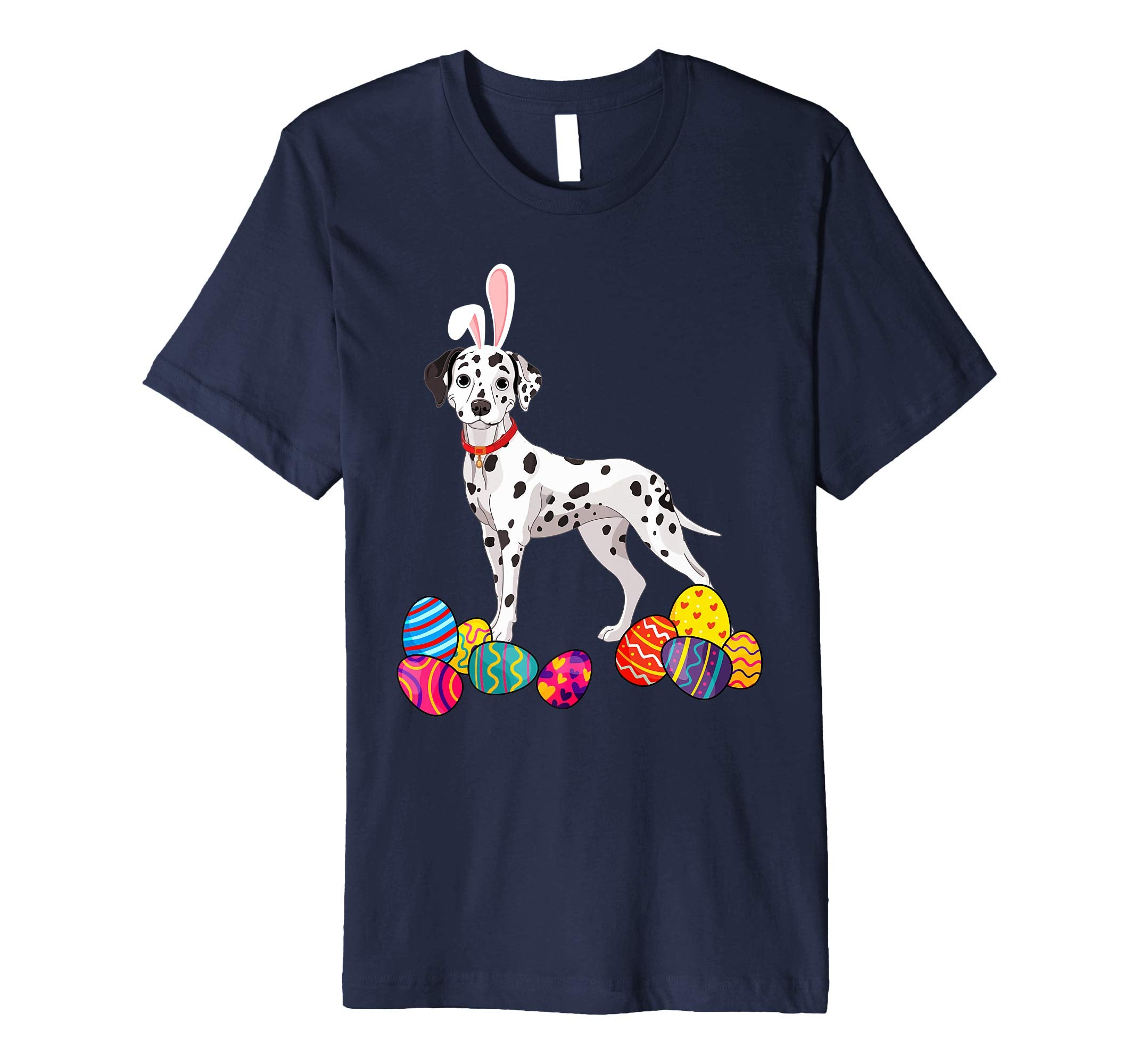 Dalmatian Bunny Ear With Egg Easter Easter Day Shirt