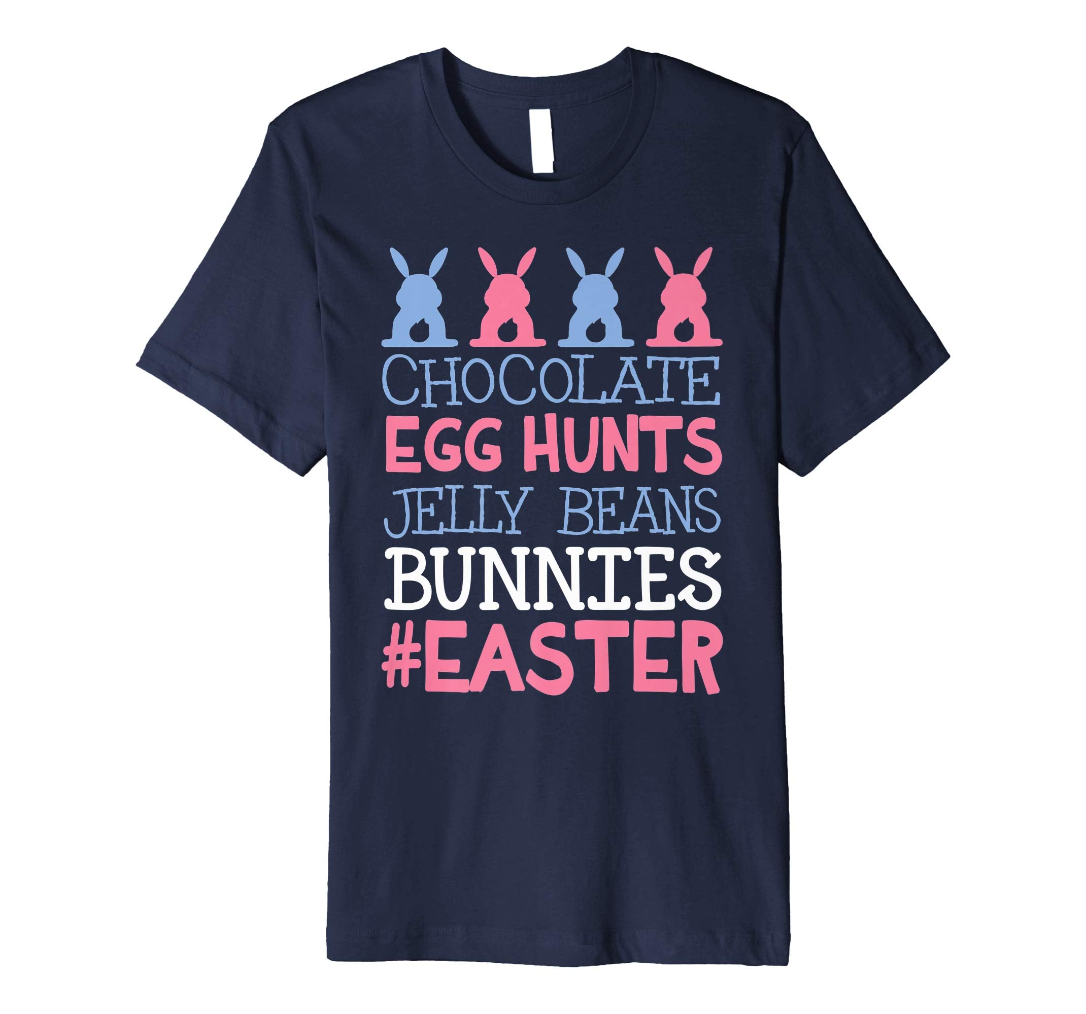 Chocolate Egg Hunts Jelly Beans Bunnies Easter Vintage Shirt