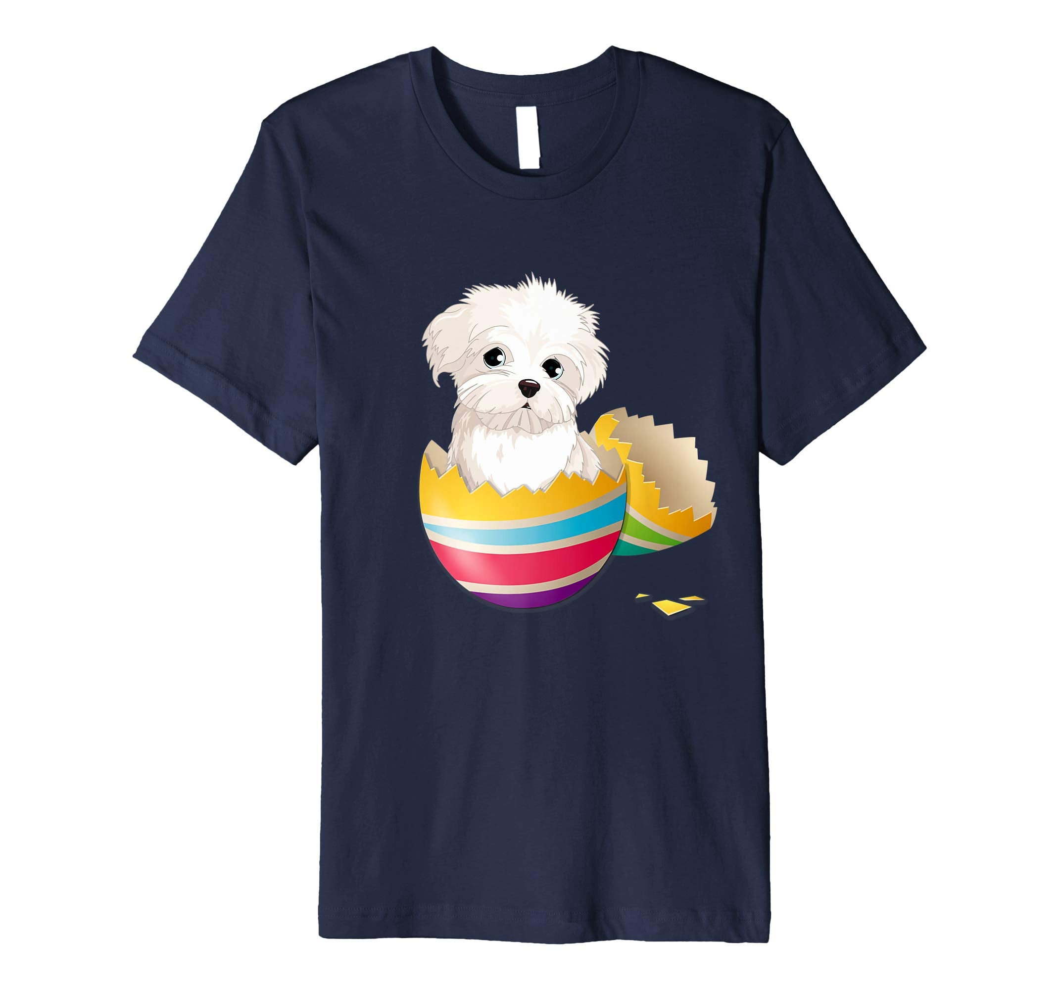 Maltese Hatching From Easter Egg Easter Day Shirt