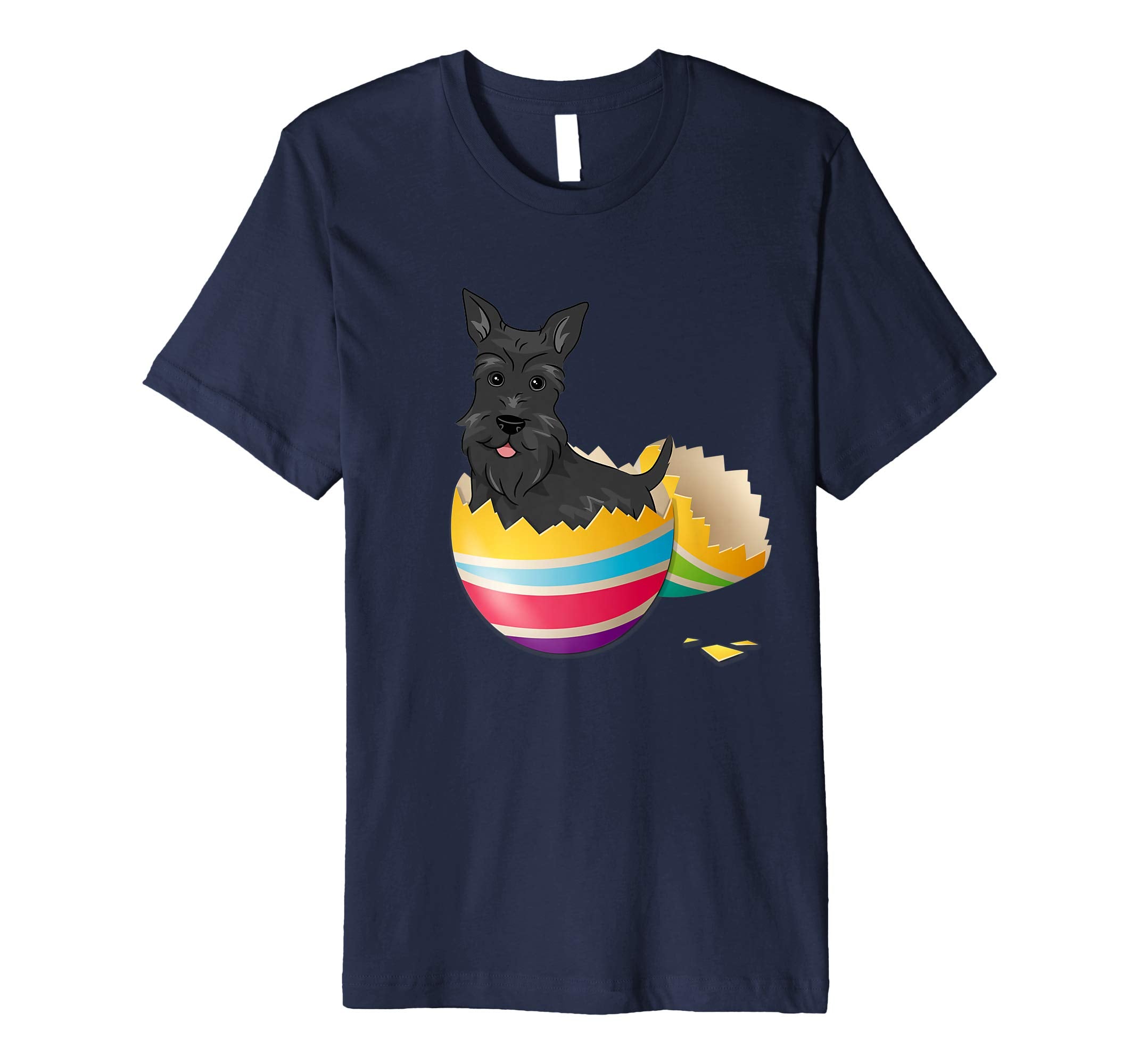 Scottish Terier Hatching From Easter Egg Easter Day Shirt