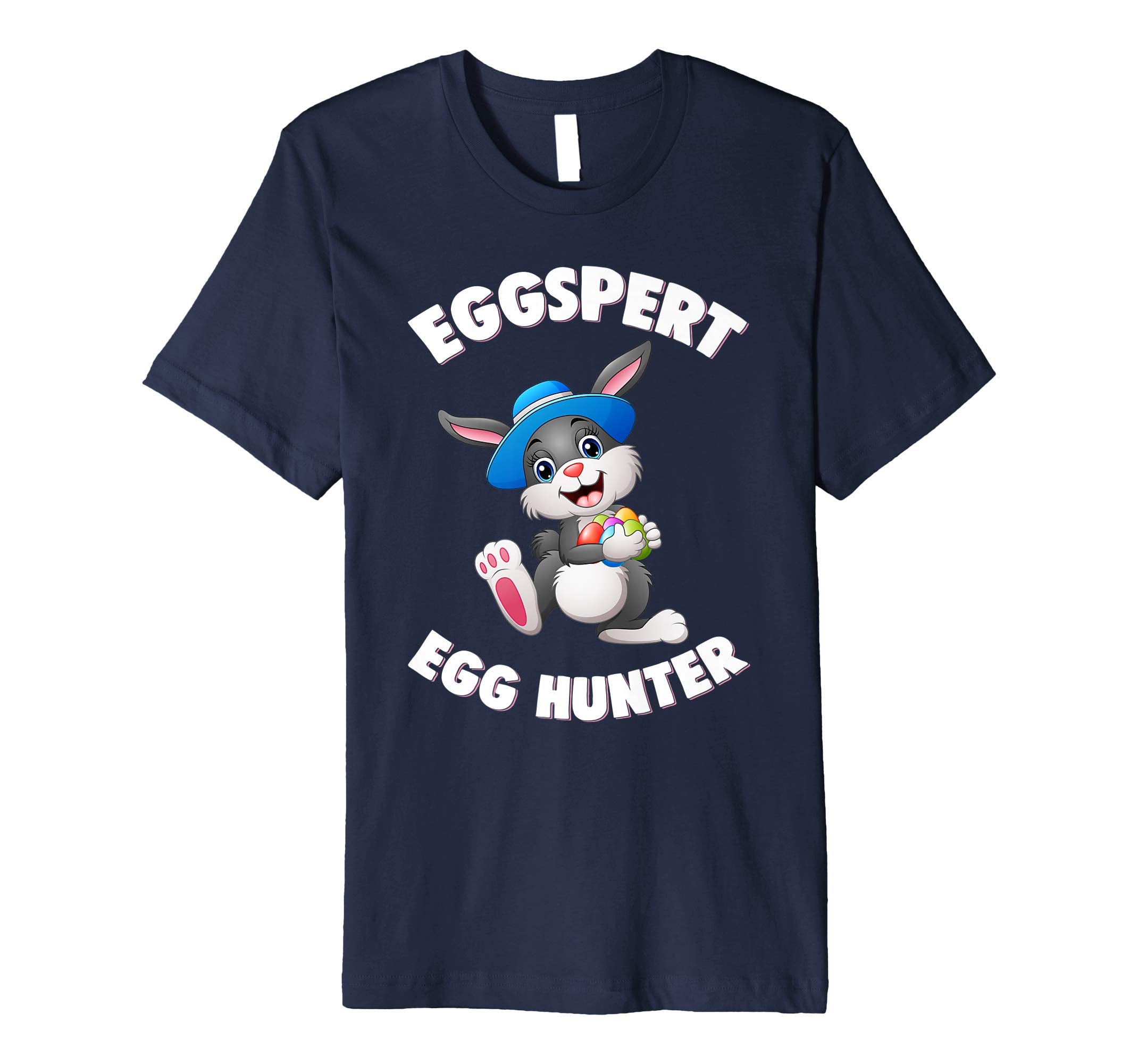 Eggspert Egg Hunter Happy Easter Kids Boys Girls T Shirt