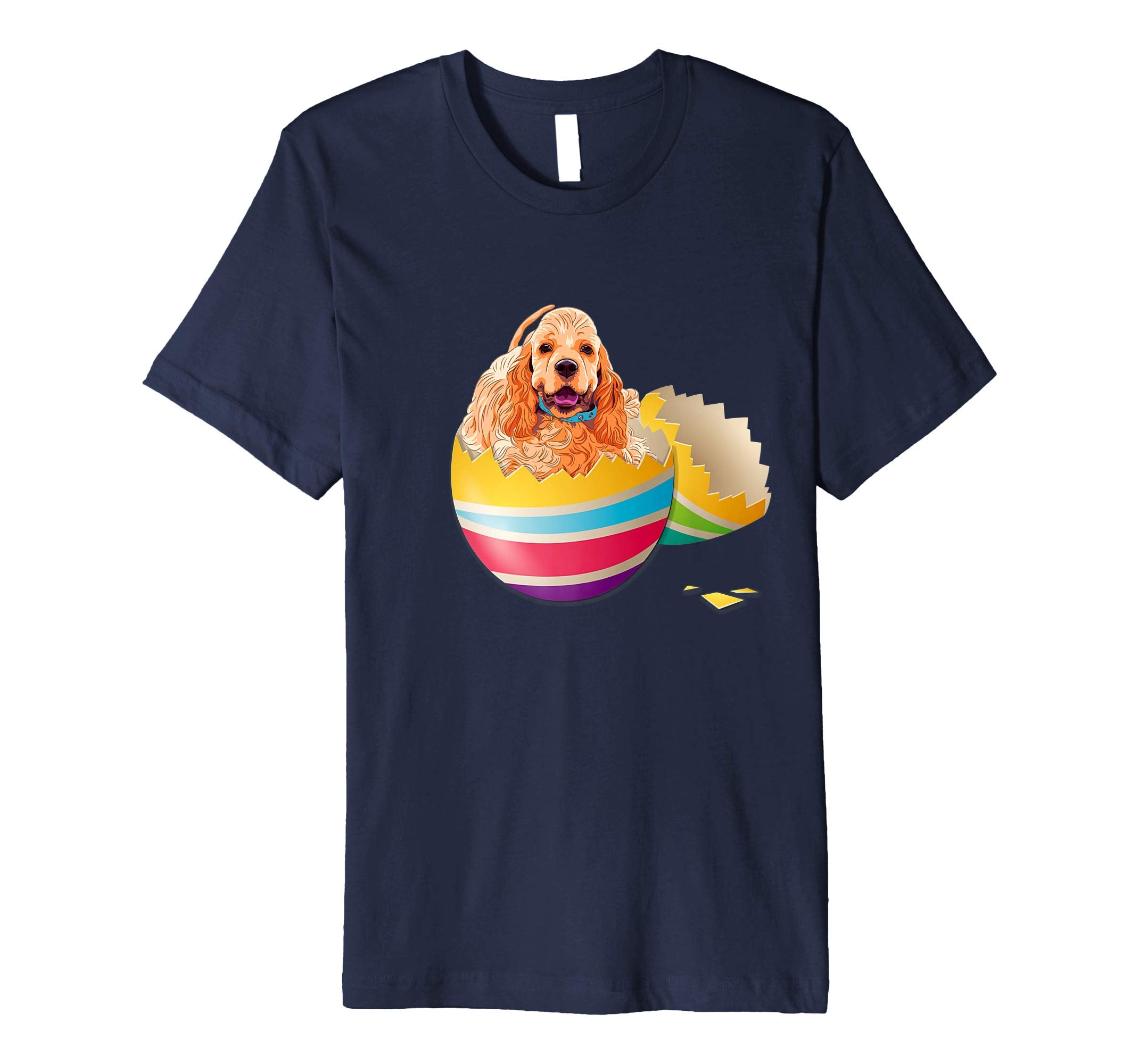 Cocker Spaniel Hatching From Easter Egg Easter Day Shirt
