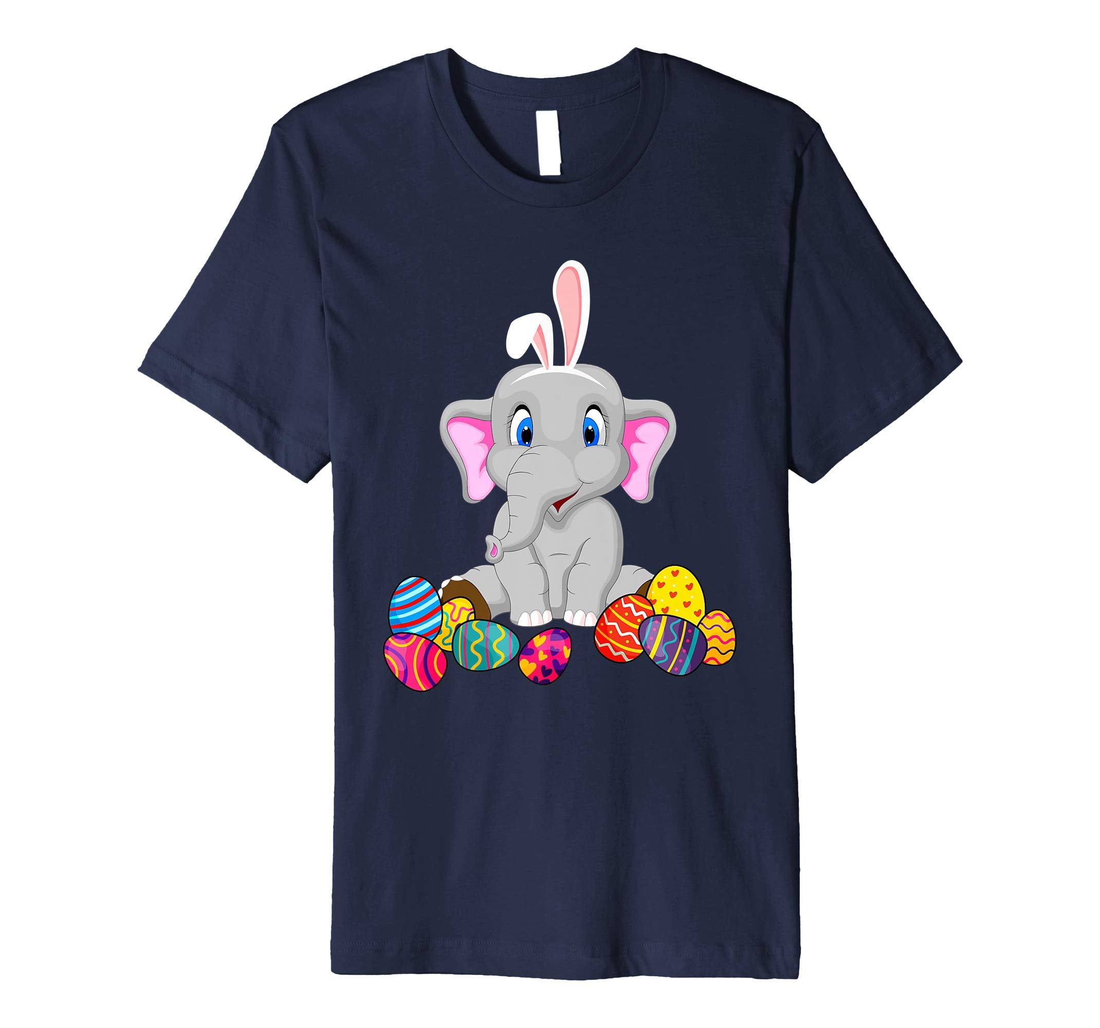 Elephant Bunny Ear With Egg Easter Easter Day Shirt
