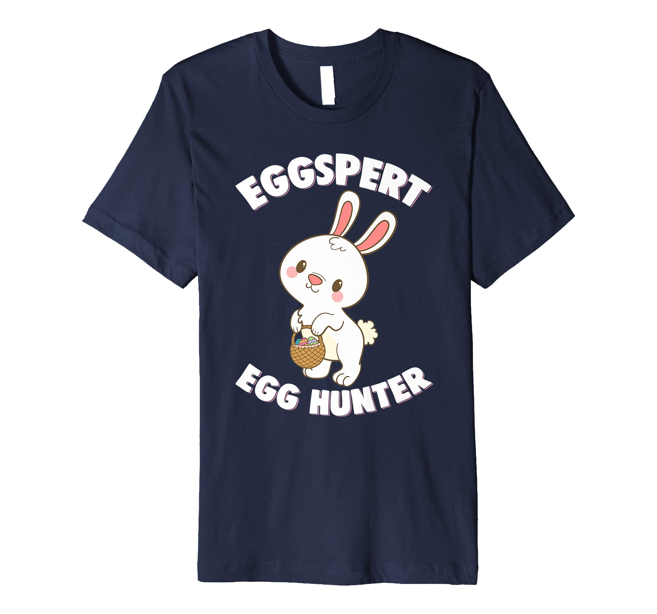 Eggspert Egg Hunter Happy Easter Kids Boys Girls T Shirt
