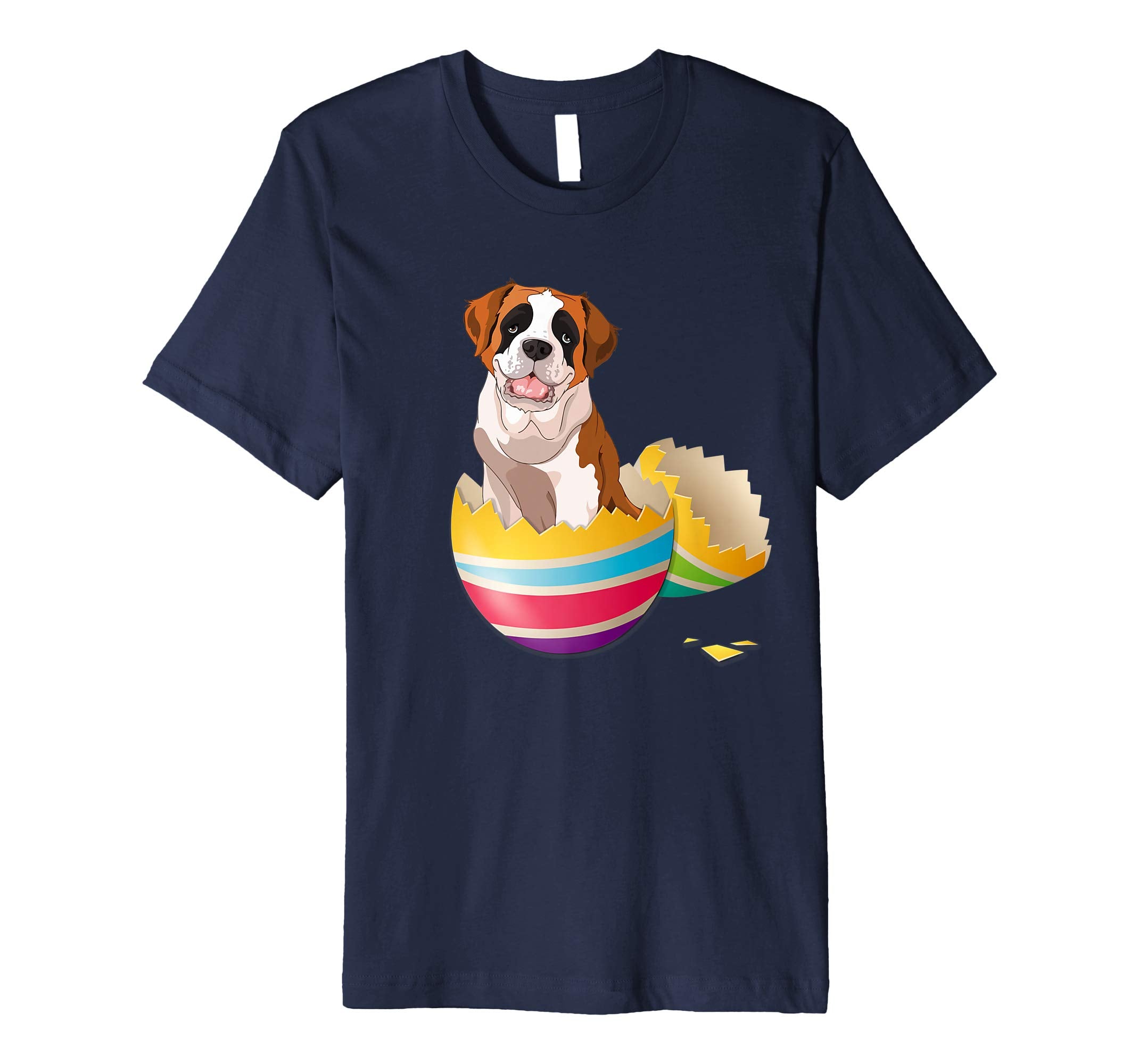 Saint Bernard Hatching From Easter Egg Easter Day Shirt