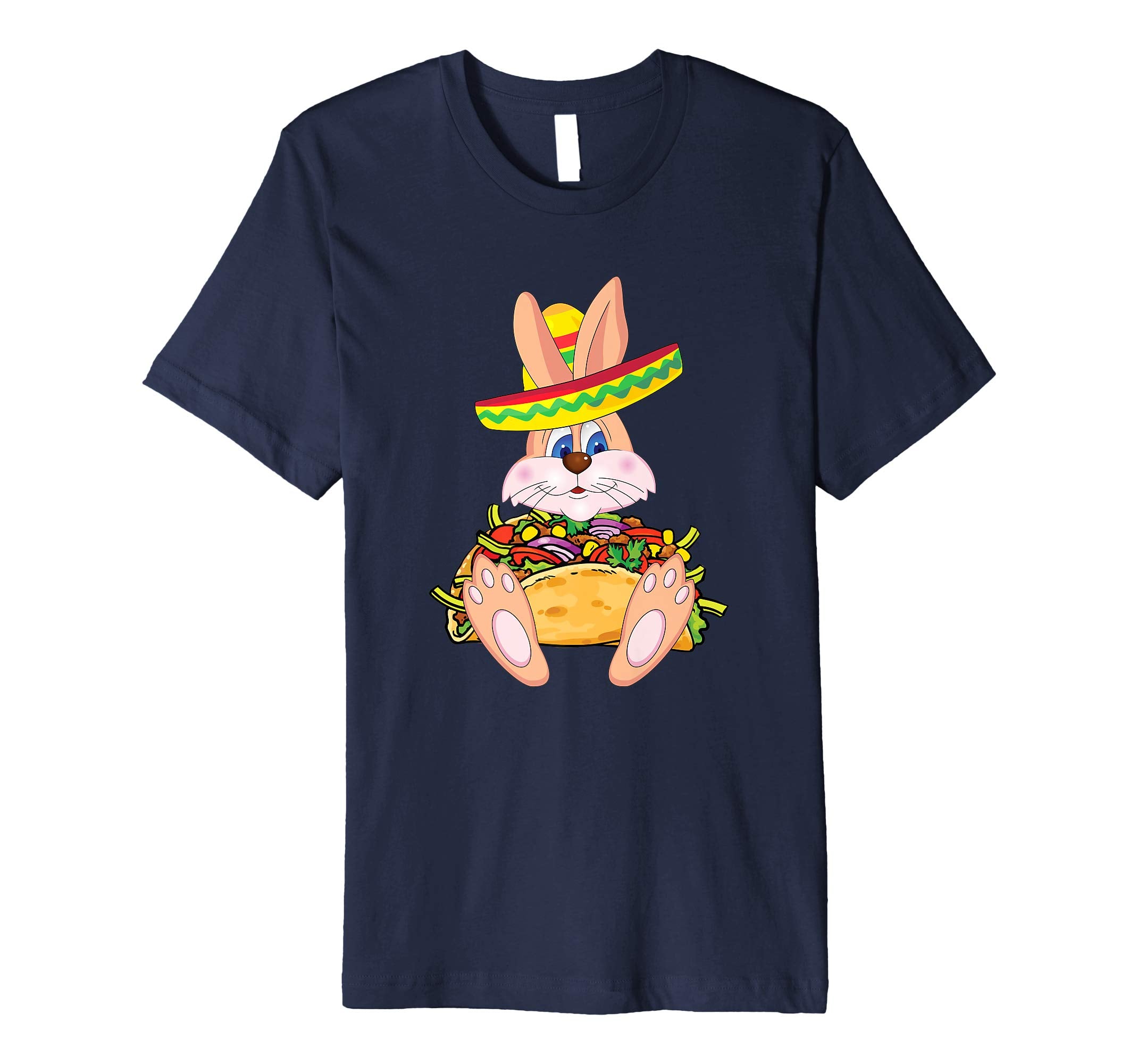 Funny Easter Bunny Mexican Taco tshirt for men women kids