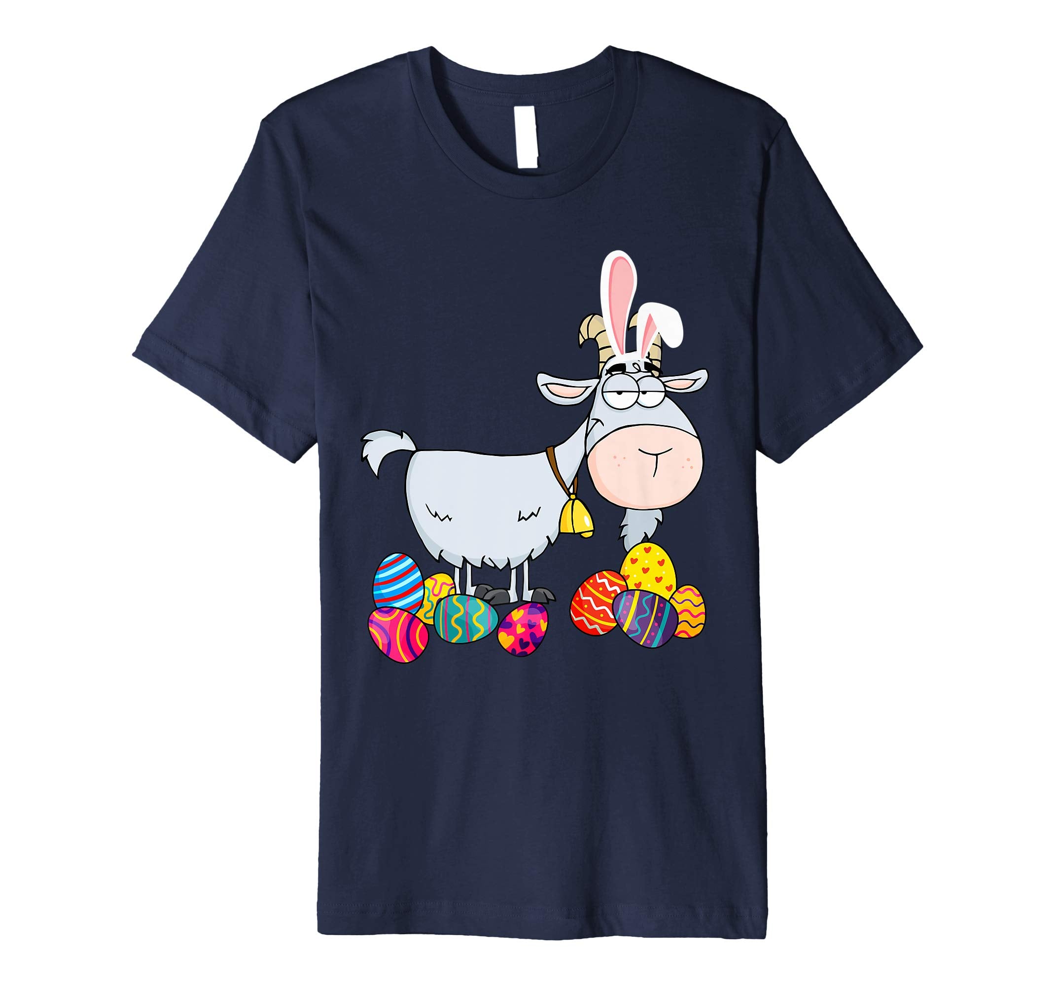 Goat Bunny Ear With Egg Easter Easter Day Shirt