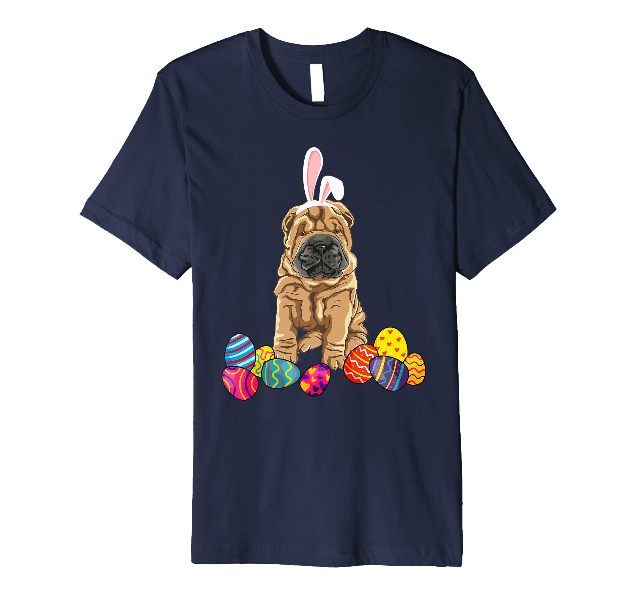 Chinese Shar-Pei Bunny Ear With Egg Easter Easter Day Shirt