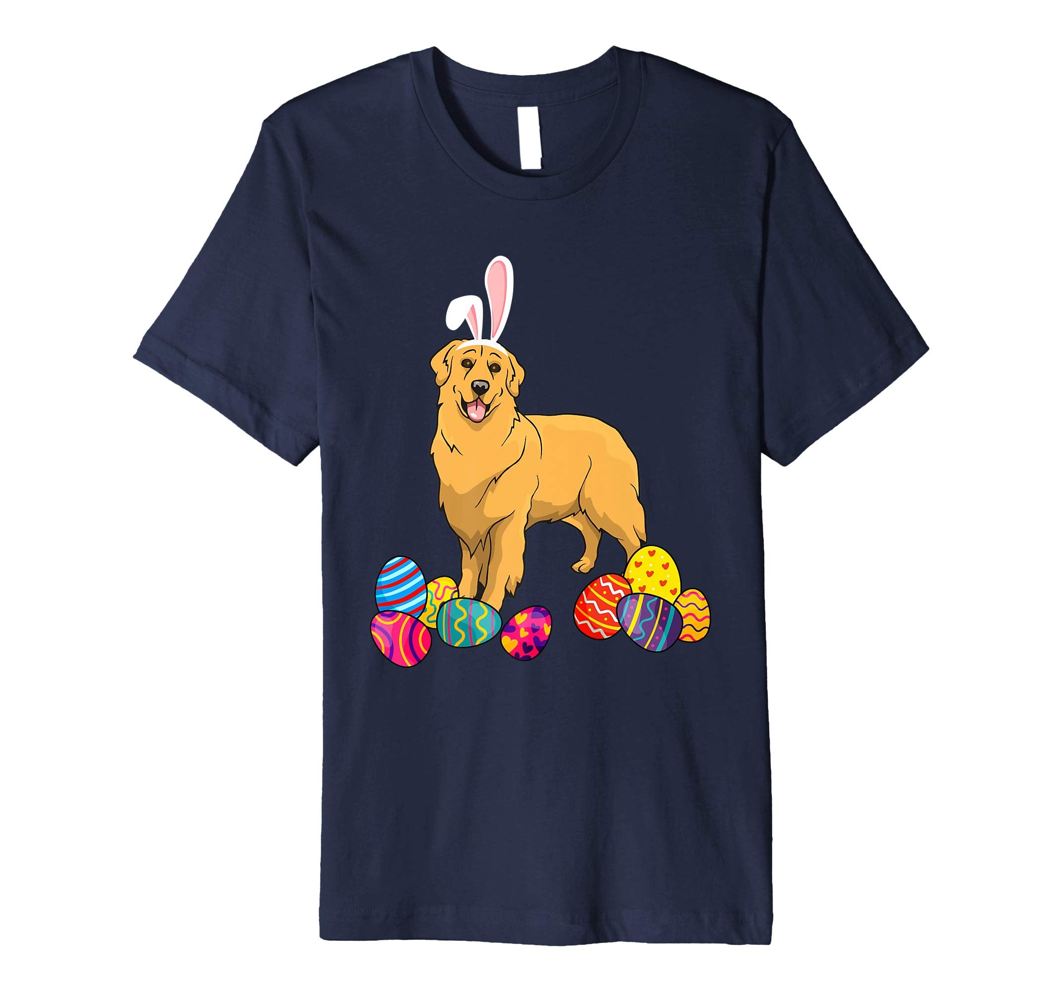 Golden Bunny Ear With Egg Easter Easter Day Shirt