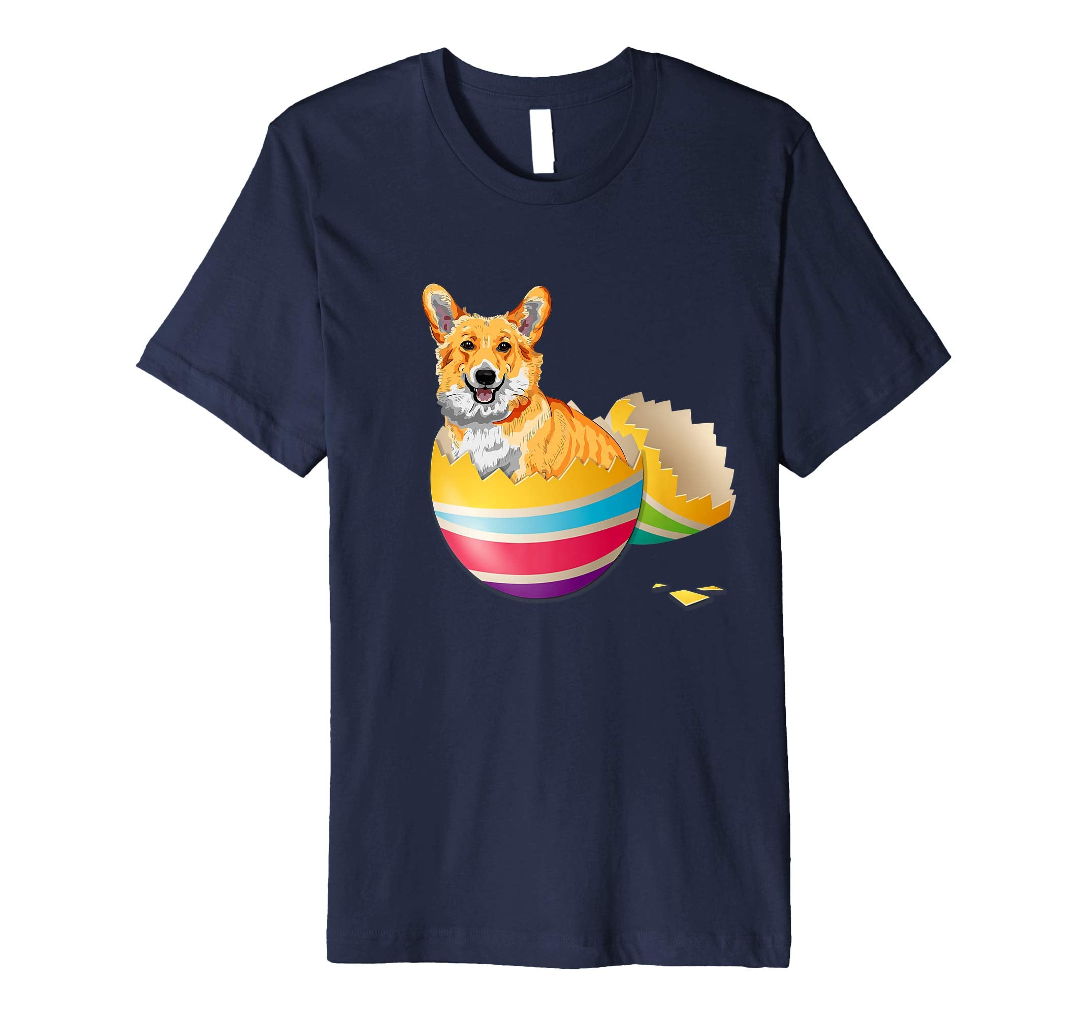 Corgi Hatching From Easter Egg Easter Day Shirt