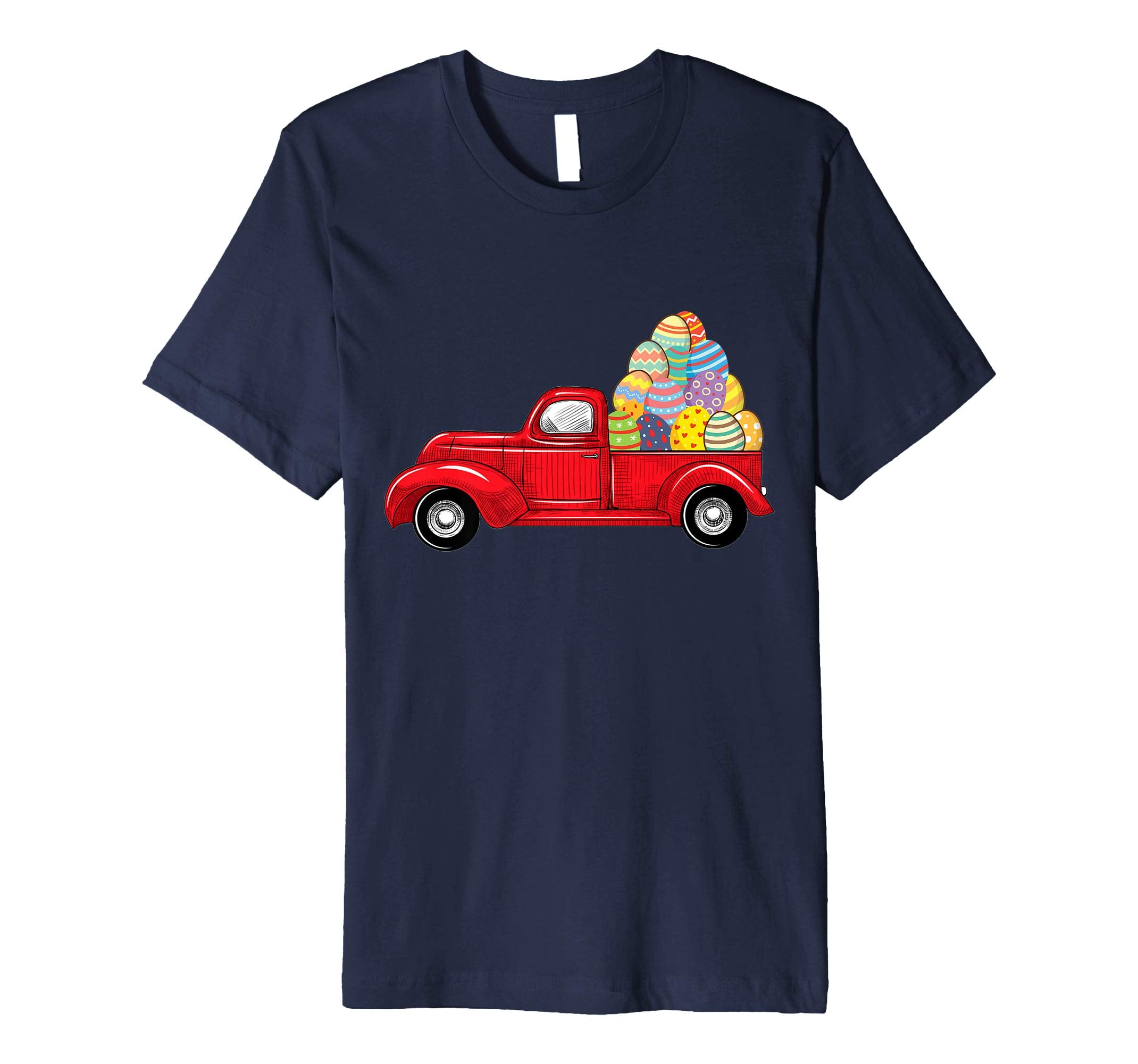 Digging Into Easter Day Egg Easter Truck Wagon Lover Shirt