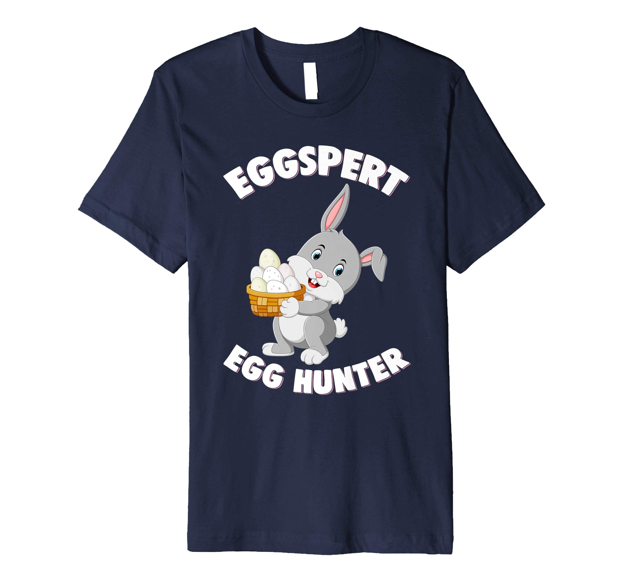 Eggspert Egg Hunter Happy Easter Kids Boys Girls T Shirt