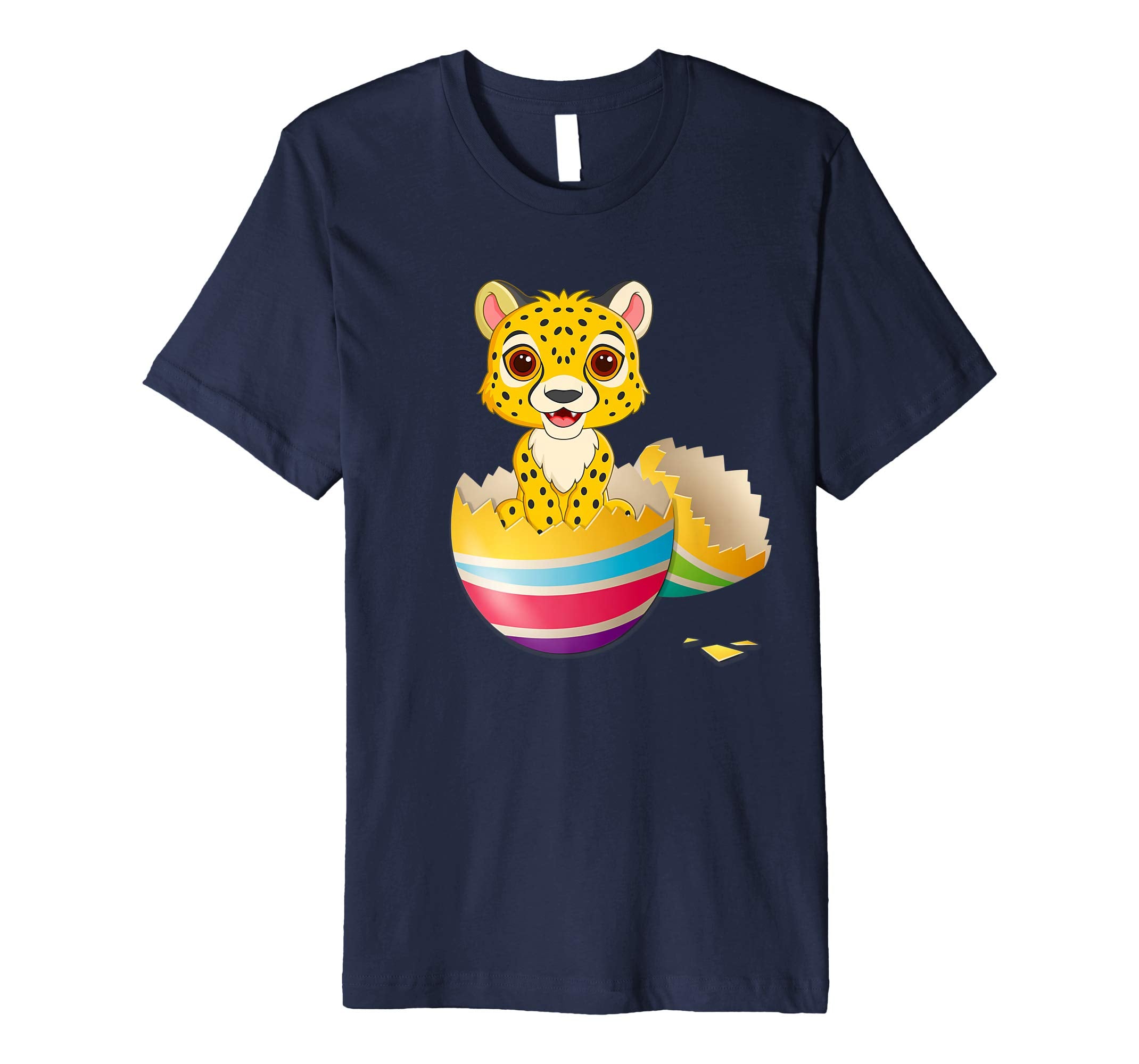 Baby Cheetah Hatching From Easter Egg Easter Day Shirt