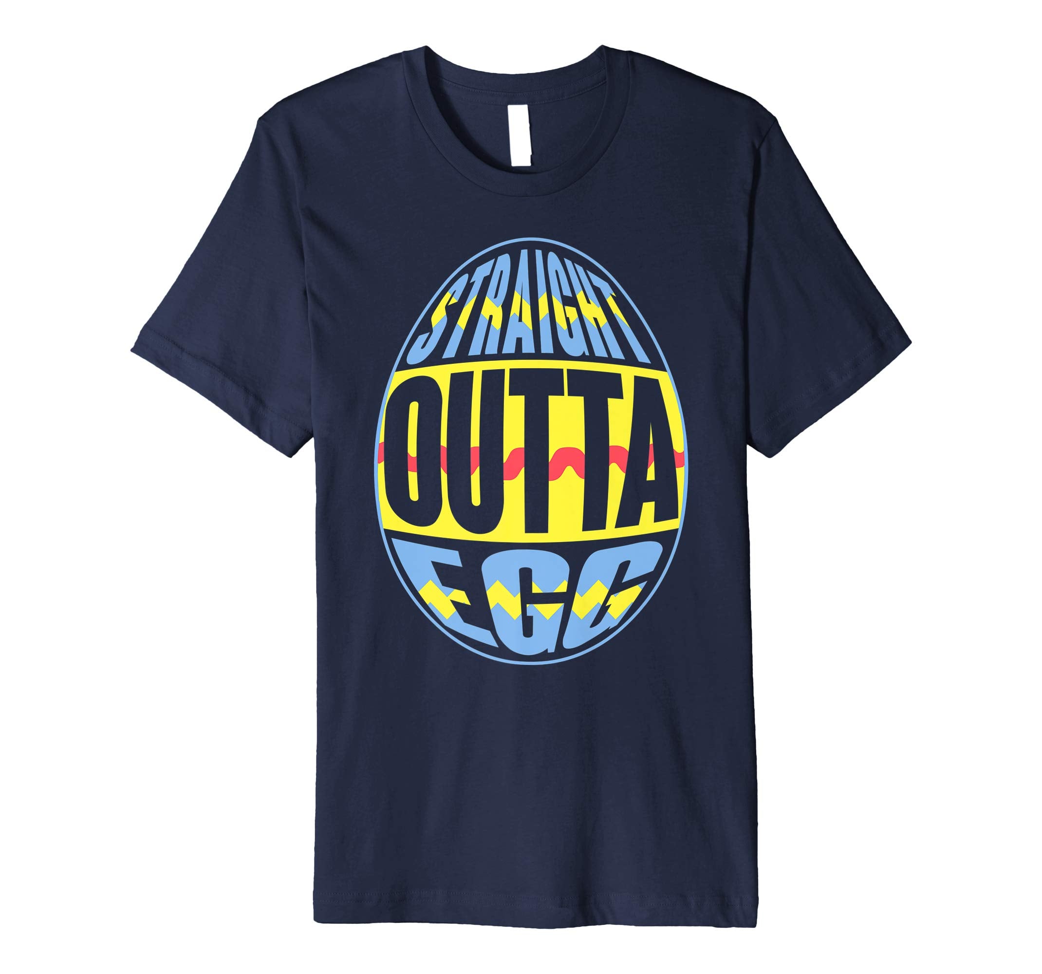 Straight Outta Egg Funny Easter Day 2019 T-Shirt Men Women
