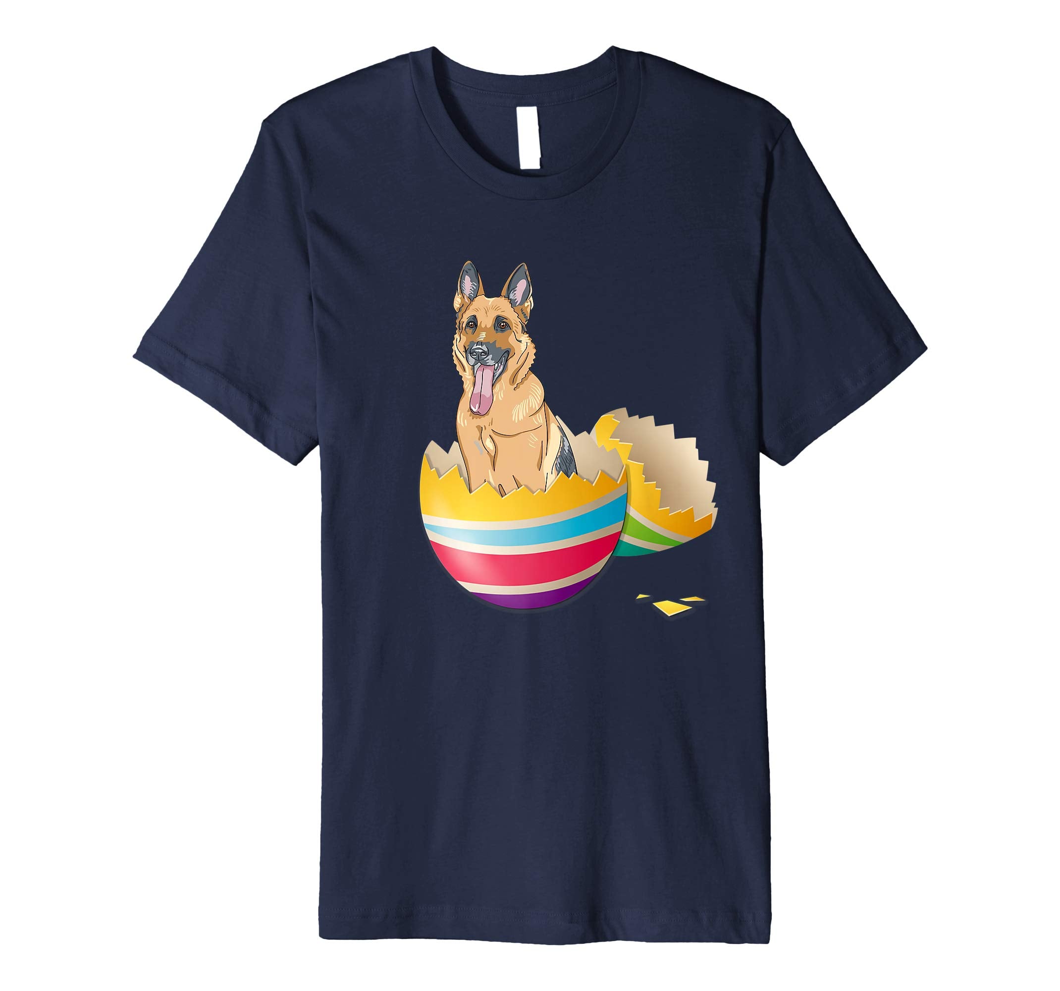 German Shepherd Hatching From Easter Egg Easter Day Shirt
