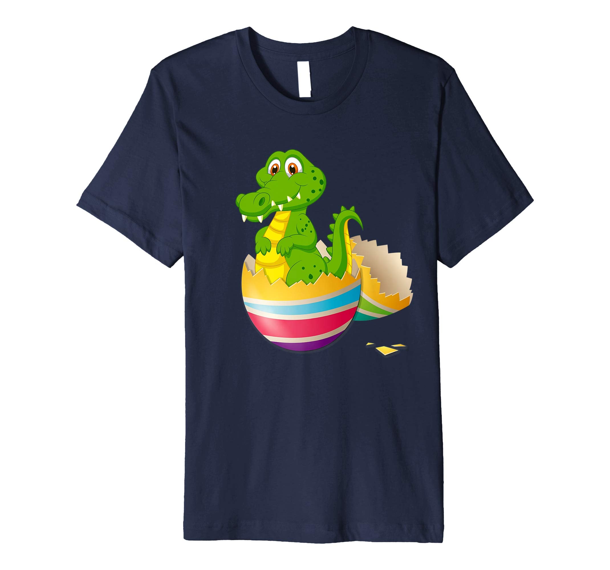 Baby Crocodile Hatching From Easter Egg Easter Day Shirt