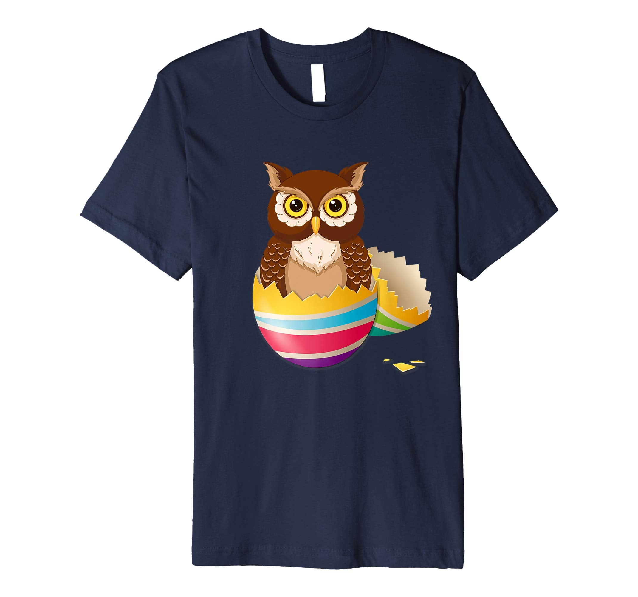 Baby Owl Hatching From Easter Egg Easter Day Shirt