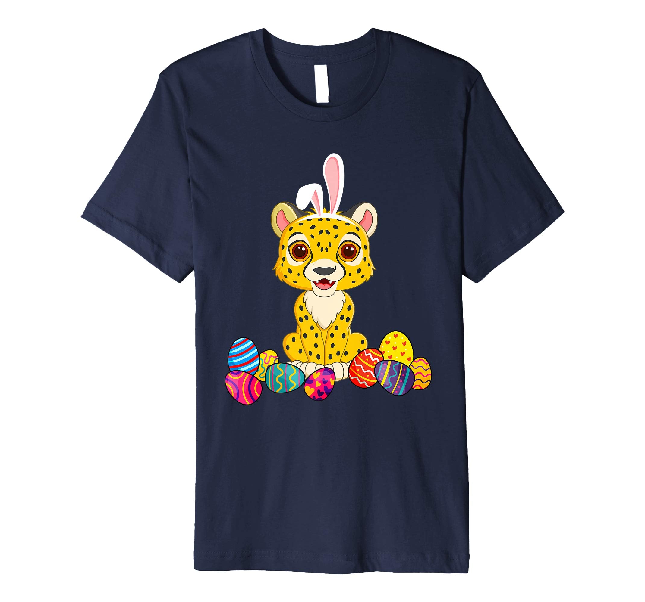 Cheetah Bunny Ear With Egg Easter Easter Day Shirt