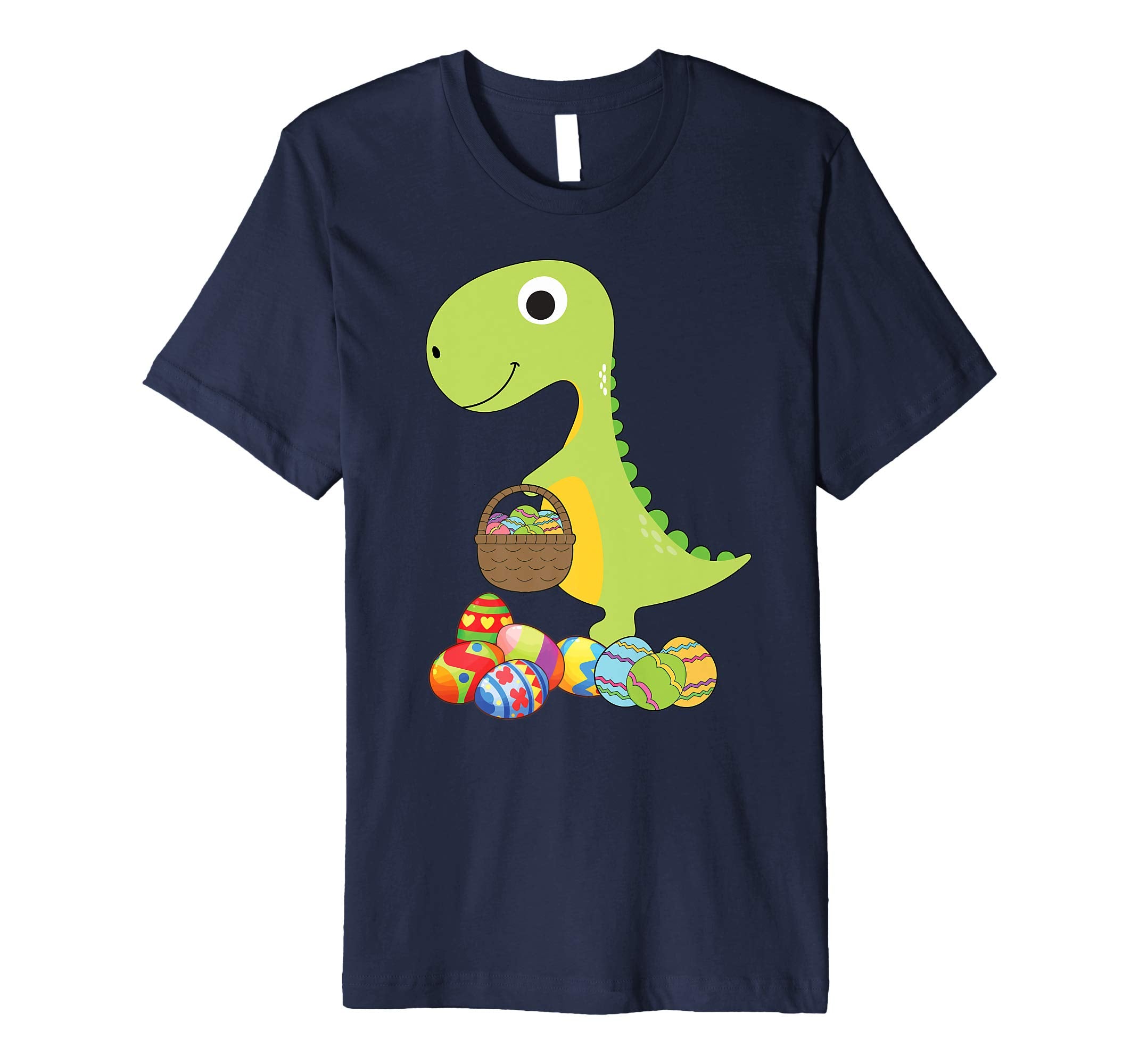 Easter Dinosaur Shirt T Rex Easter Eggs Basket