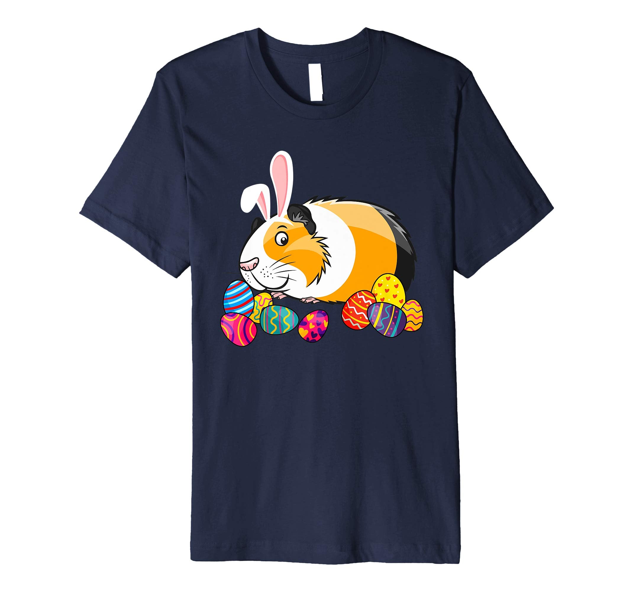 Guinea Pig Bunny Ear With Egg Easter Easter Day Shirt
