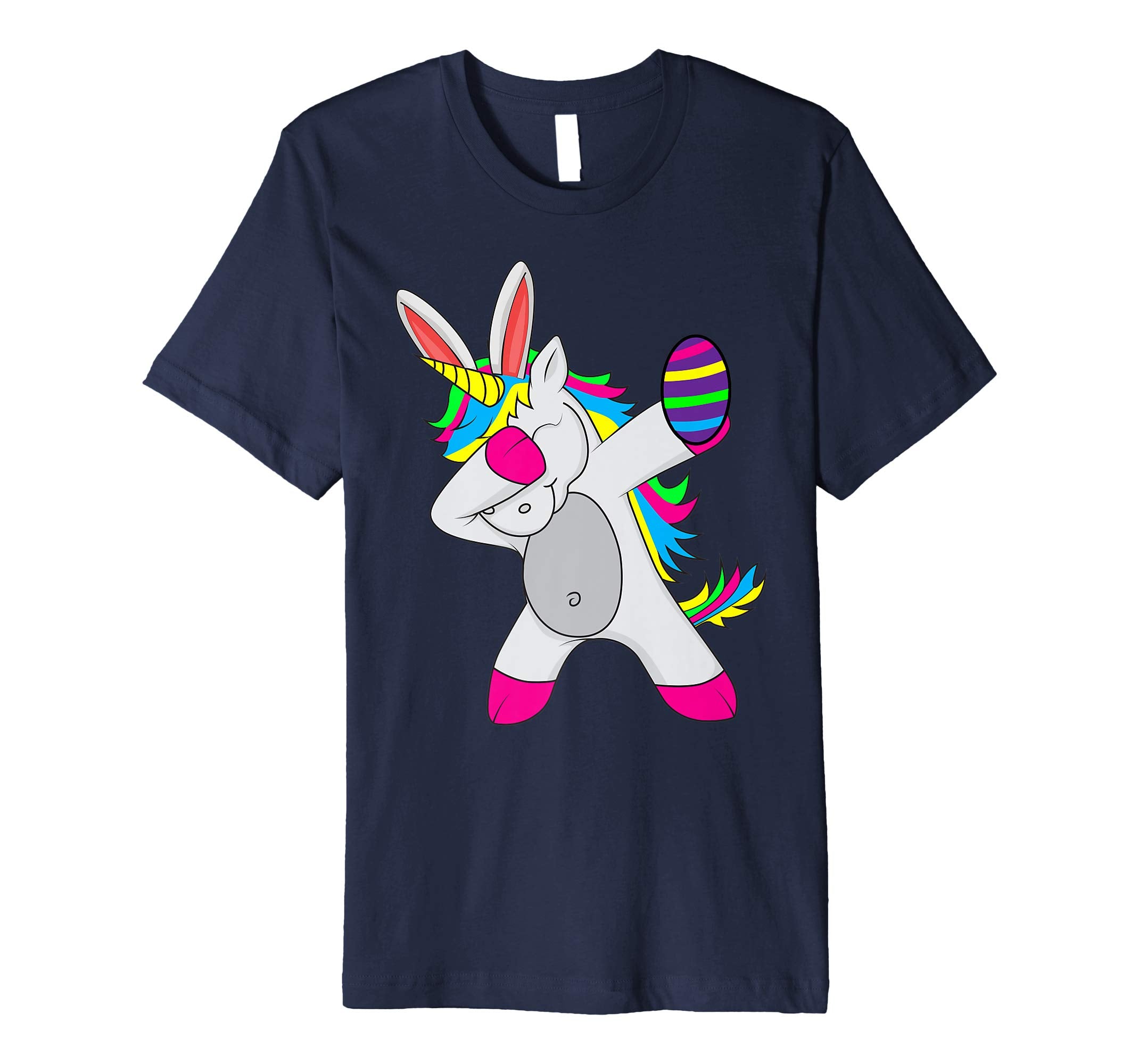 Funny Dainty Dabbing Easter Unicorn Bunny Shirt Gift