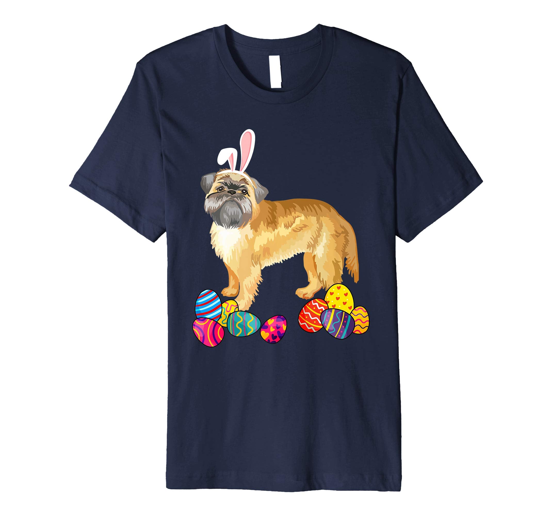 Brussels Griffon Bunny Ear With Egg Easter Easter Day Shirt