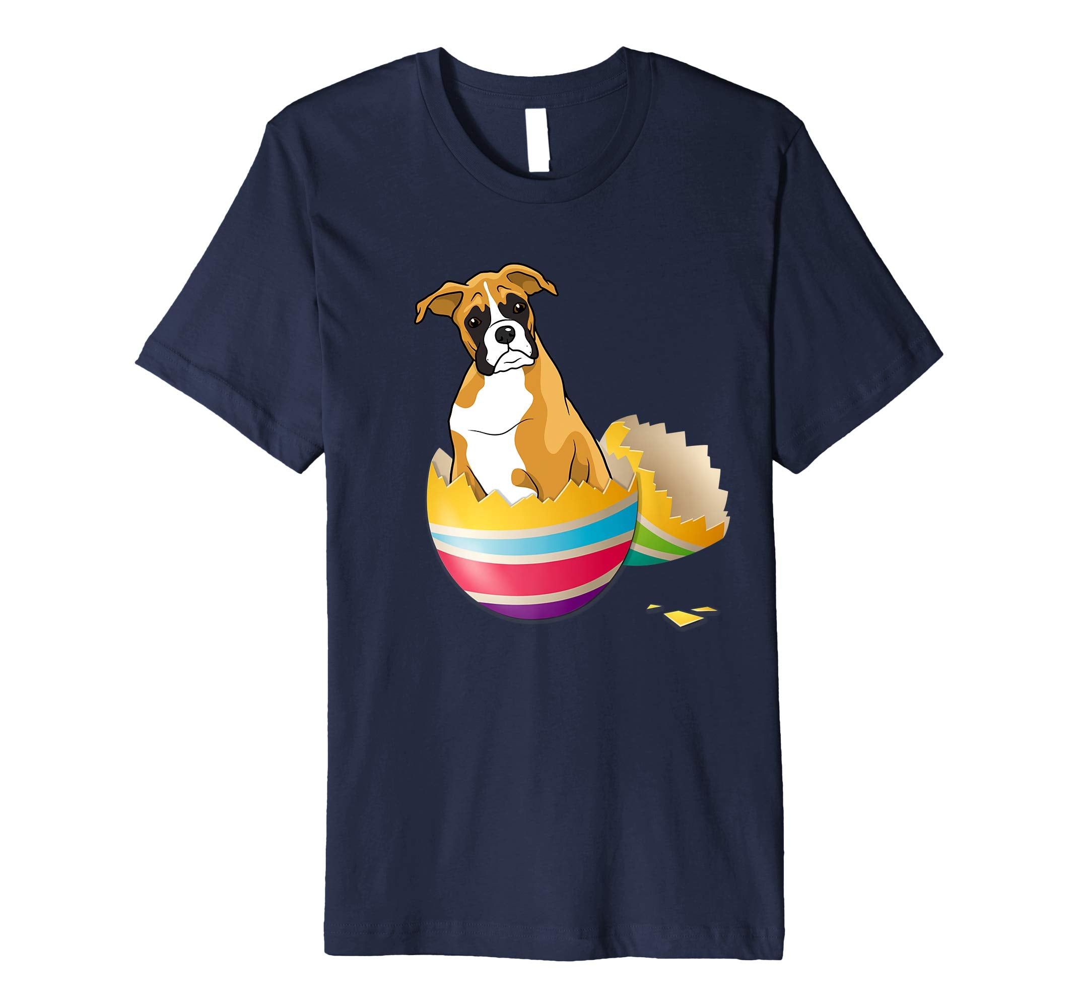 Boxer Hatching From Easter Egg Easter Day Shirt