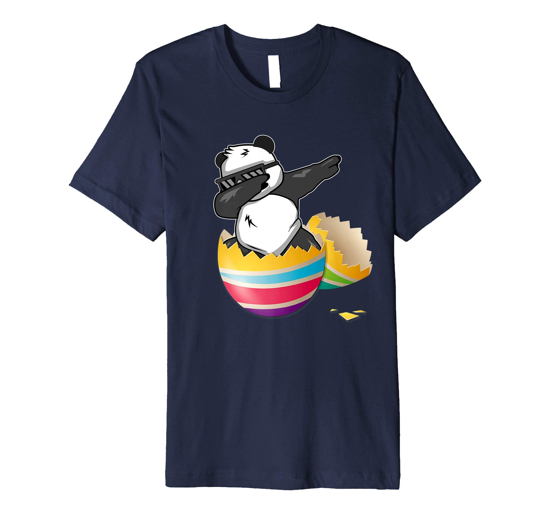 Panda Dabbing Easter Eggs Easter Day Shirt
