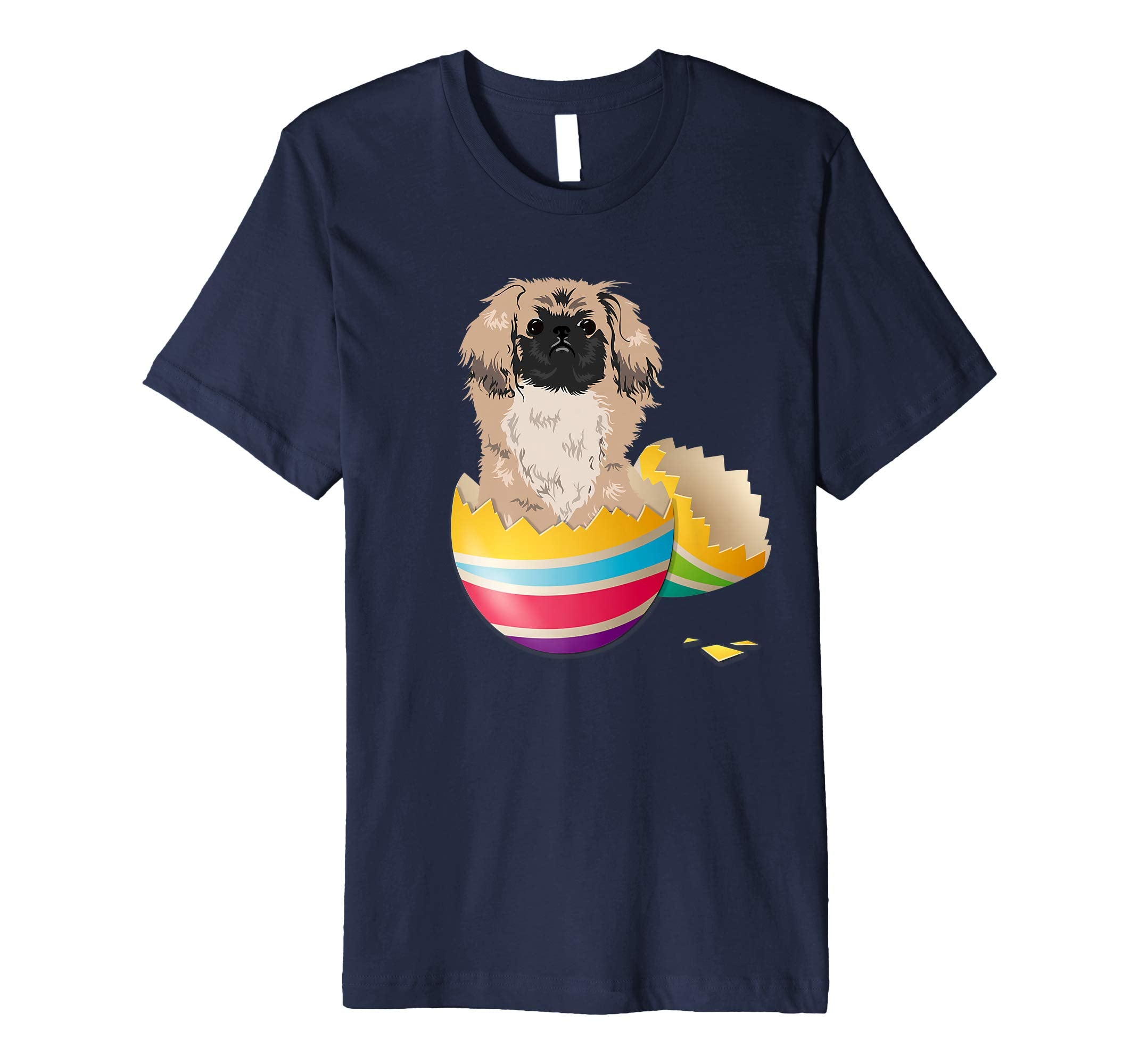 Pekingese Hatching From Easter Egg Easter Day Shirt