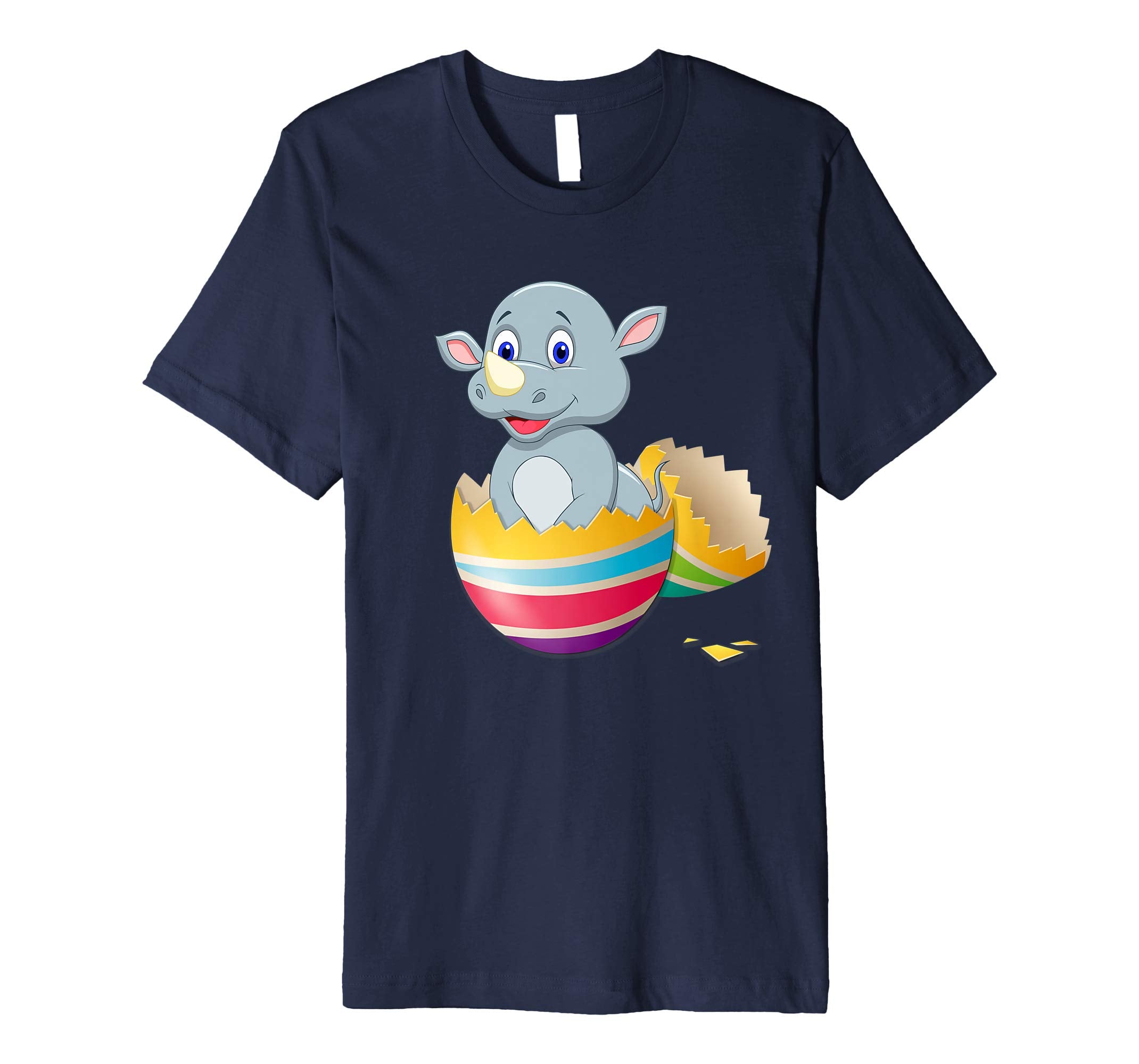 Baby Rhino Hatching From Easter Egg Easter Day Shirt