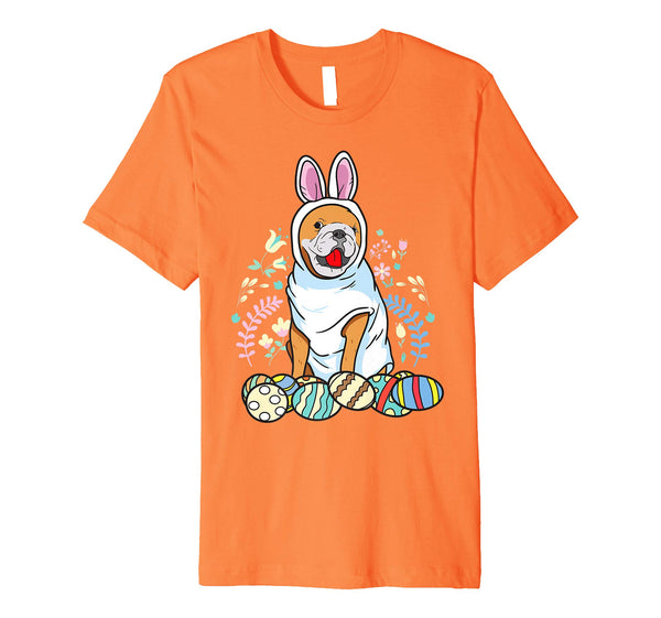 Funny Dog Shirt Easter Shirt Bulldog Shirt Cool Dog T-Shirt