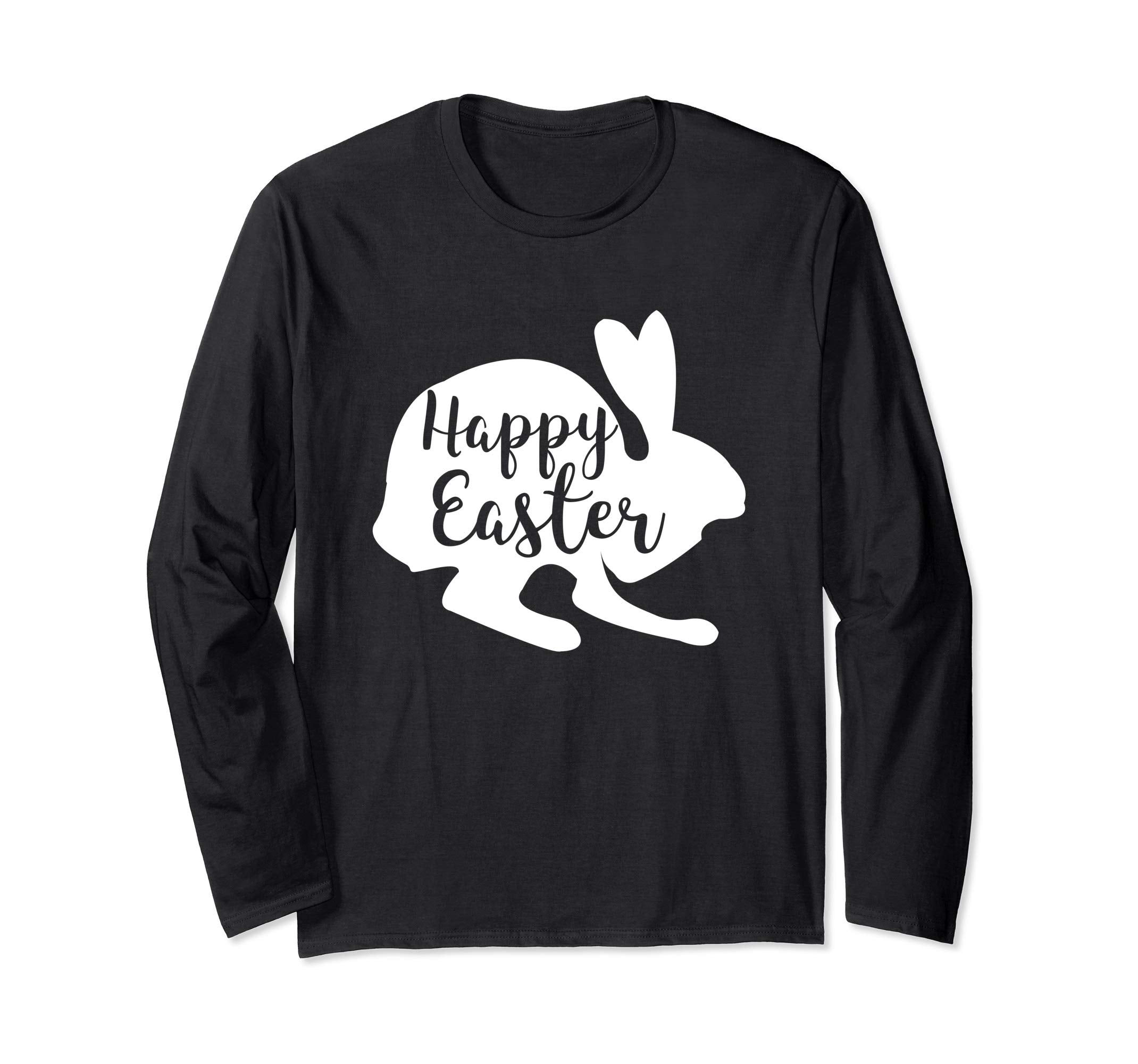 Happy Easter Cute Easter Bunny Long sleeve T Shirt Best Gift