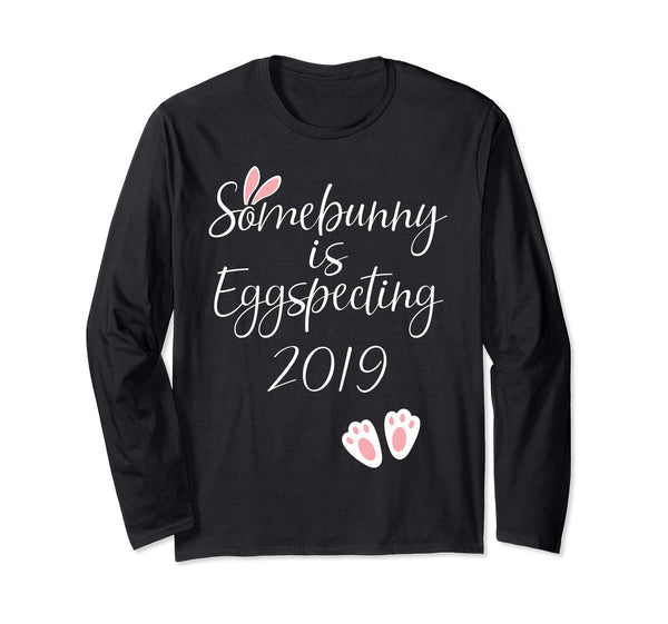 Easter Pregnancy Announcement Somebunny Is Eggspecting Shirt