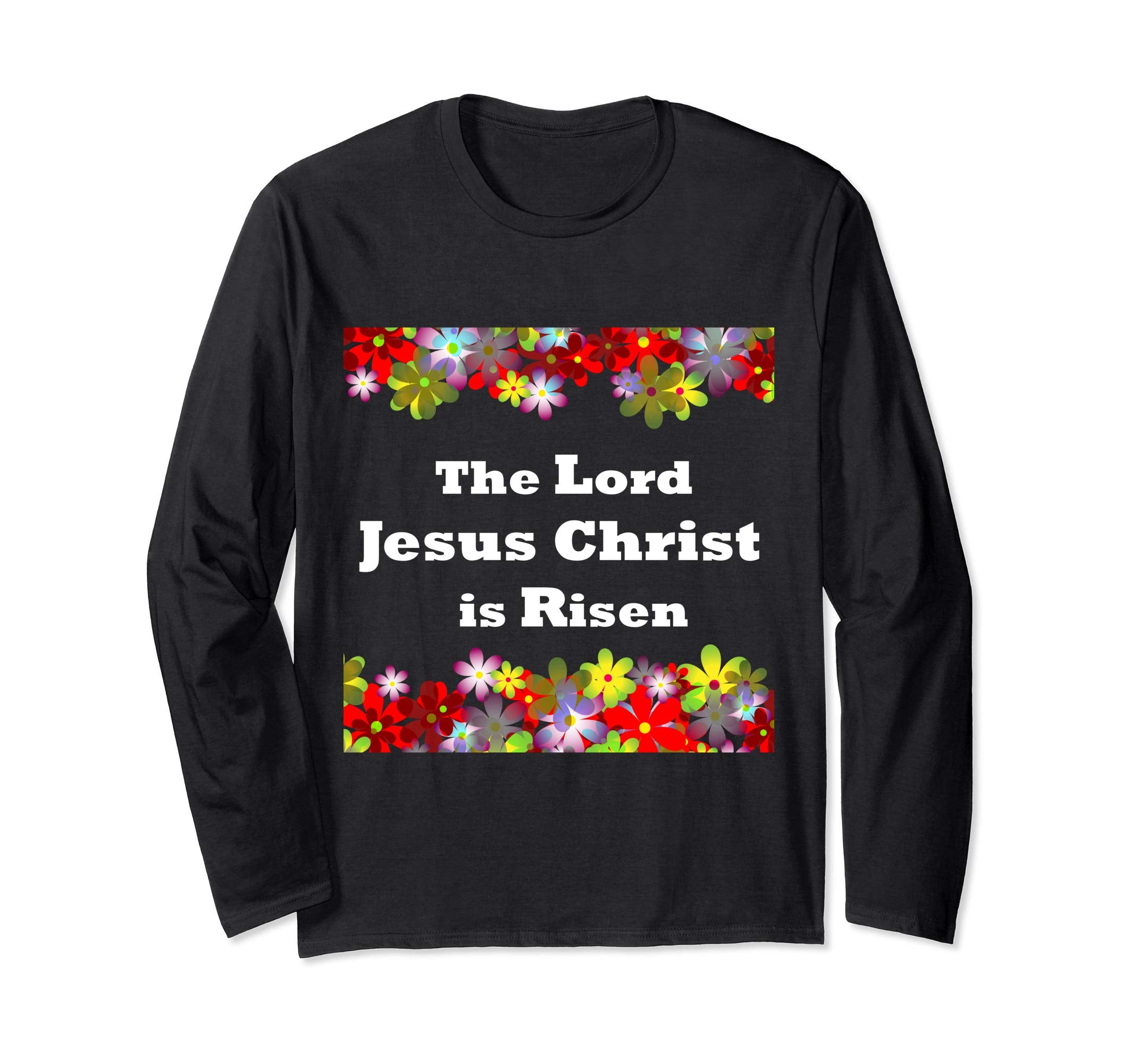 Jesus is Risen Floral Christian Easter Shirt Religious Gift