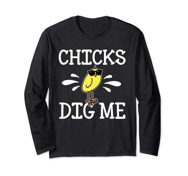 Cool Smile Chick Happy Easter Day Shirt Chicks Dig Me