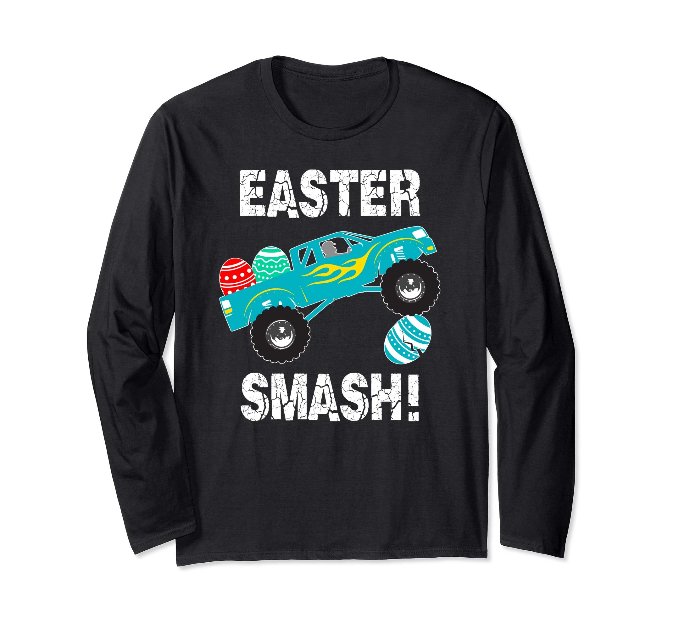 Easter Monster Truck Shirt Toddler Egg Hunt Holidays