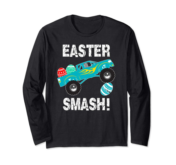 Easter Monster Truck Shirt Toddler Egg Hunt Holidays