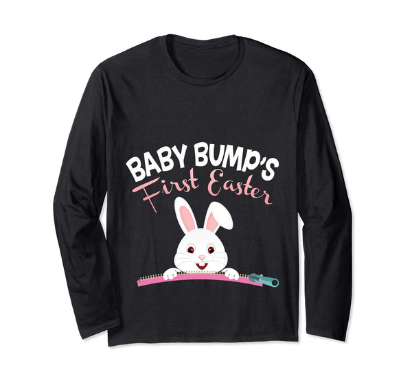 Baby Bump's First Easter Day T-Shirt Pregnancy Announcement