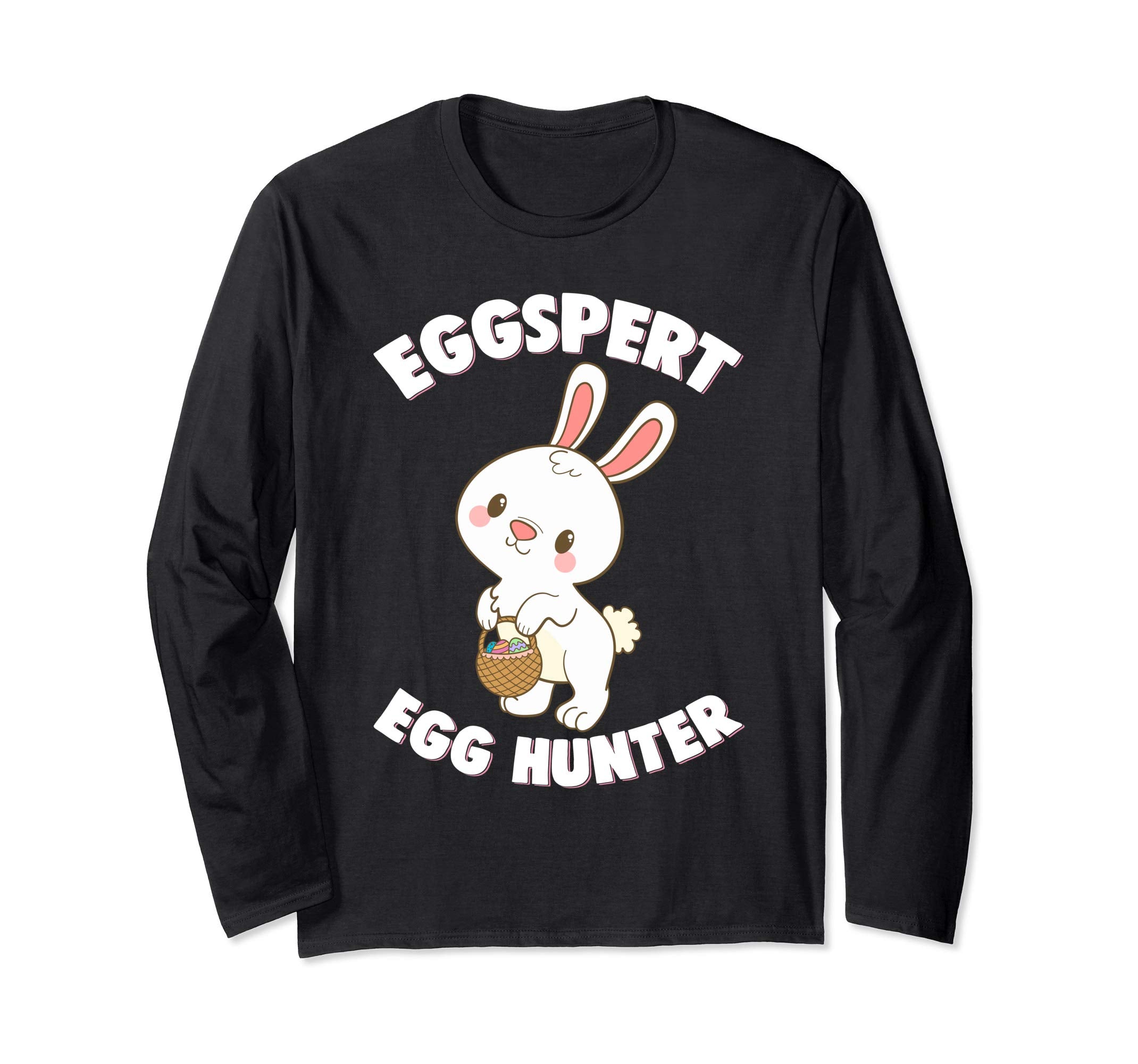 Eggspert Egg Hunter Happy Easter Long Sleeve T Shirt Gift