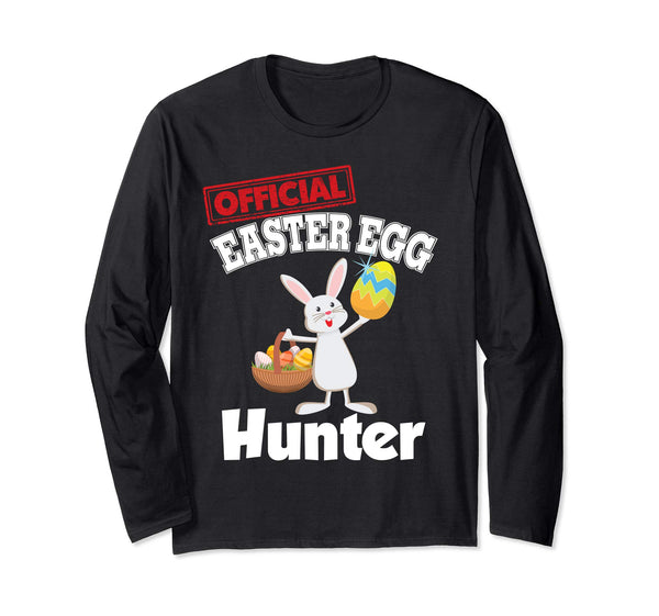 Official Easter Egg Hunter Bunny Eggs Basket T-Shirt Lovely
