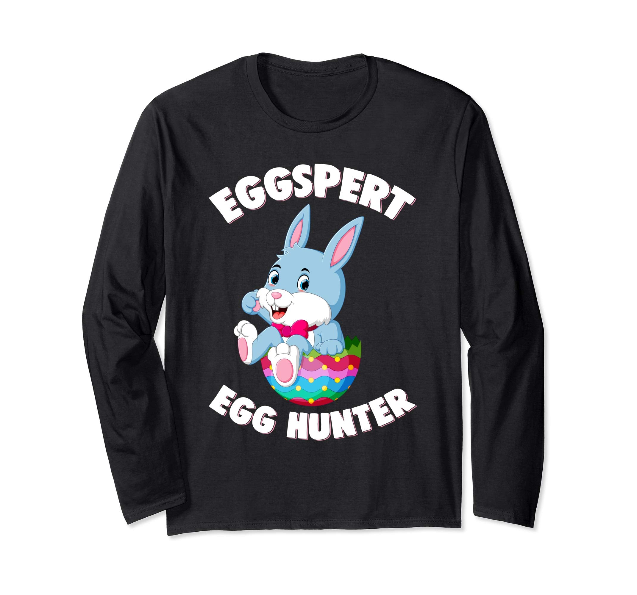 Eggspert Egg Hunter Happy Easter Long Sleeve T Shirt Gift
