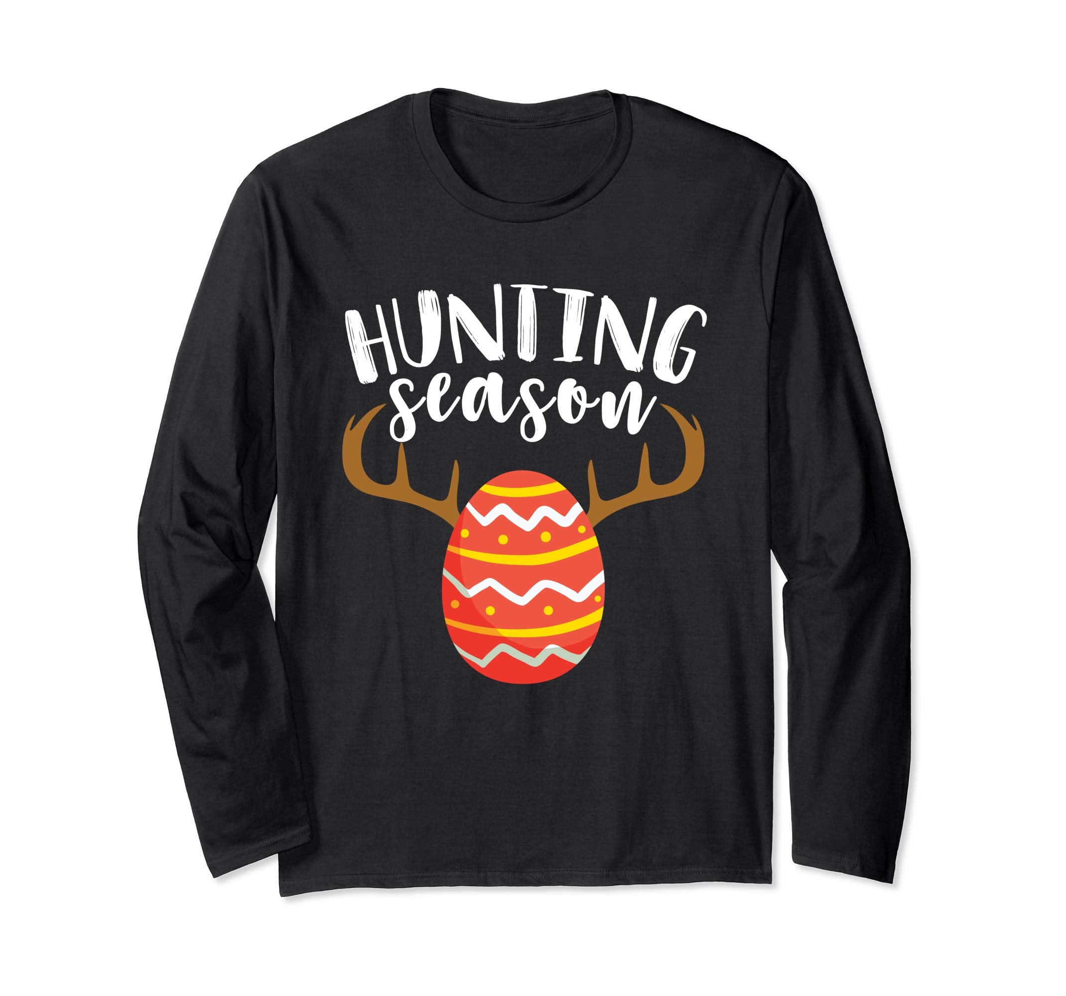 Hunting Season Egg Hunt Happy Easter T Shirt Kids Boys Girls