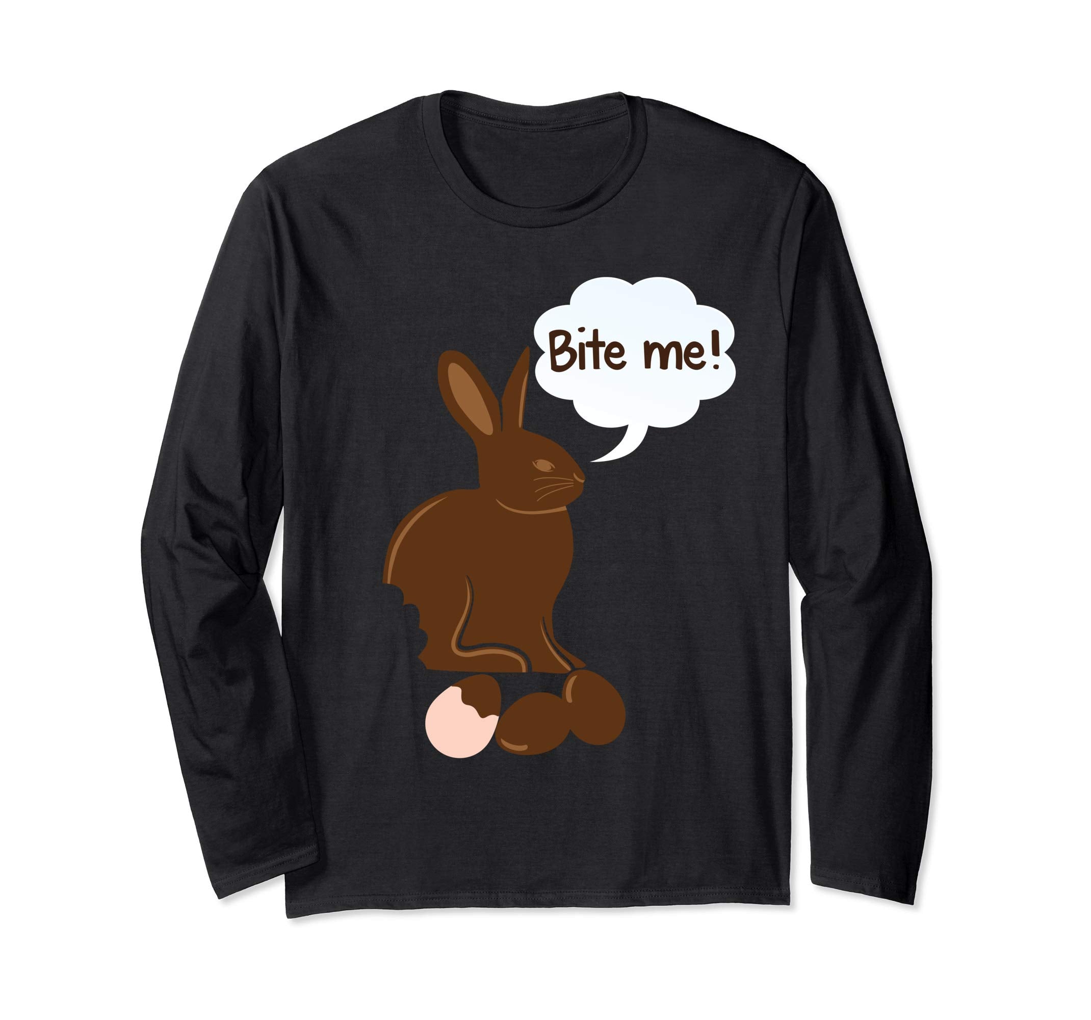 Bite Me Chocolate Easter Day Bunny Candy T-Shirt Lovely