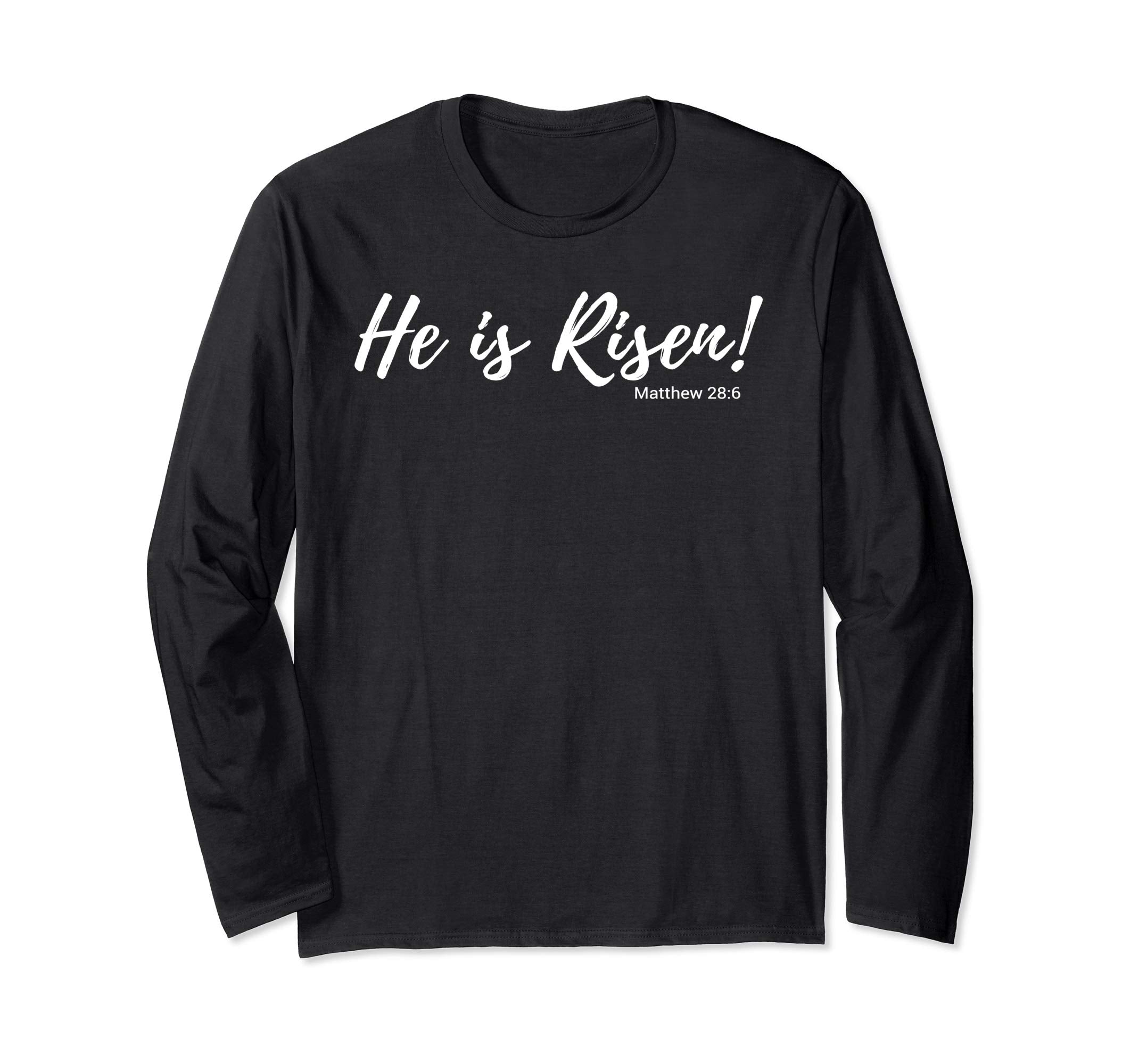 He Is Risen Matthew 28:6 Christian Believers Easter T-Shirt