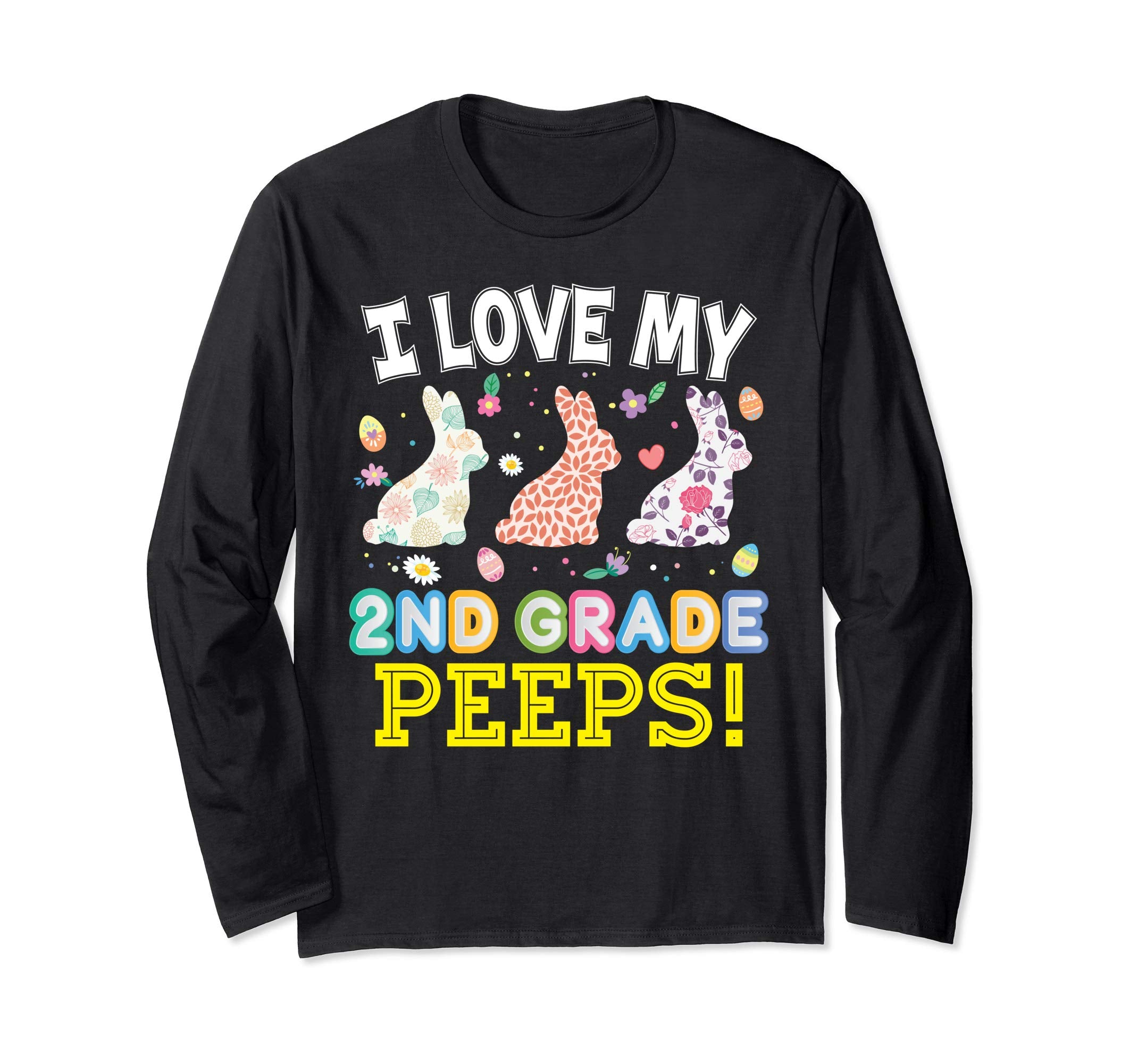 I Love My 2nd Grade Peeps Second Easter Bunnies T-Shirt