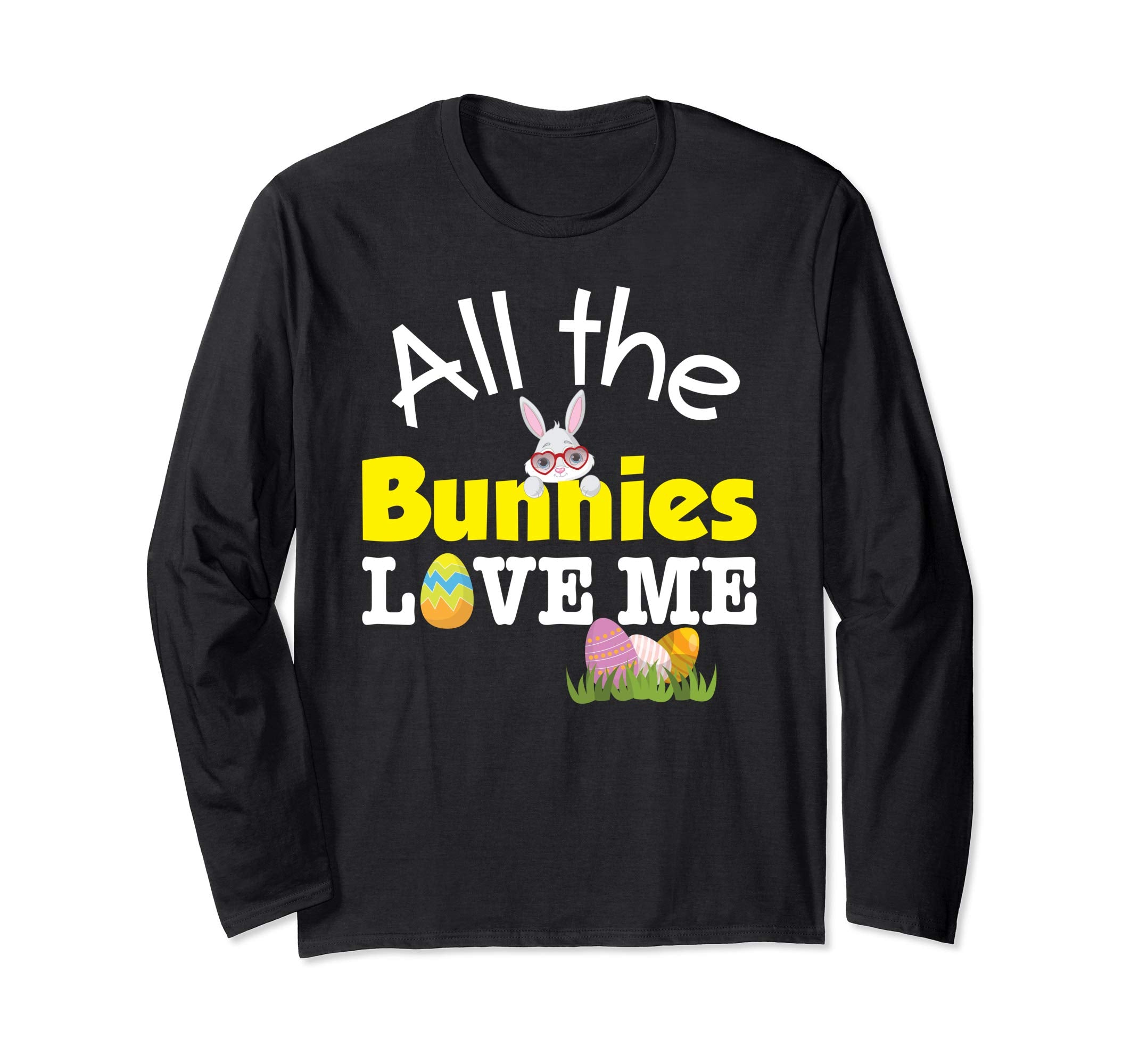 All The Bunnies Loves Me Cute Bunny Easter Day T-Shirt Boys