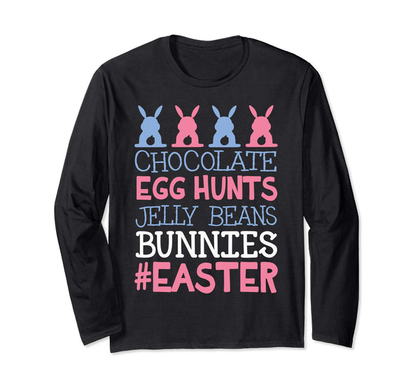 Chocolate Egg Hunts Jelly Beans Bunnies Easter Vintage Shirt